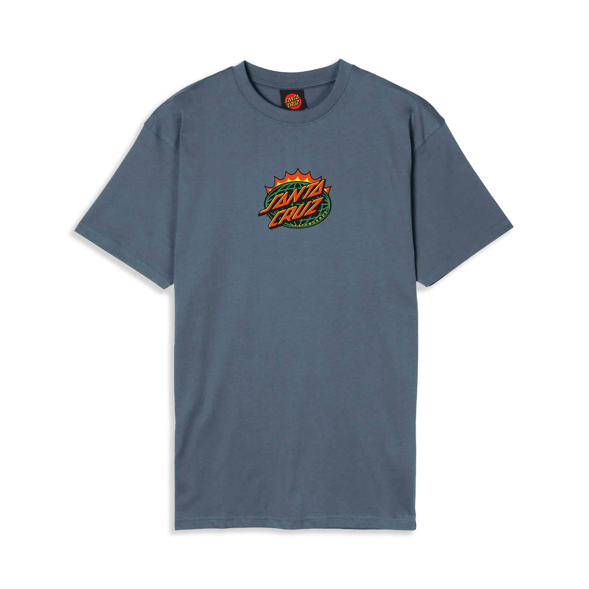 Santa Cruz Kendall End Of The Dot Tee Storm Grey - Image 2