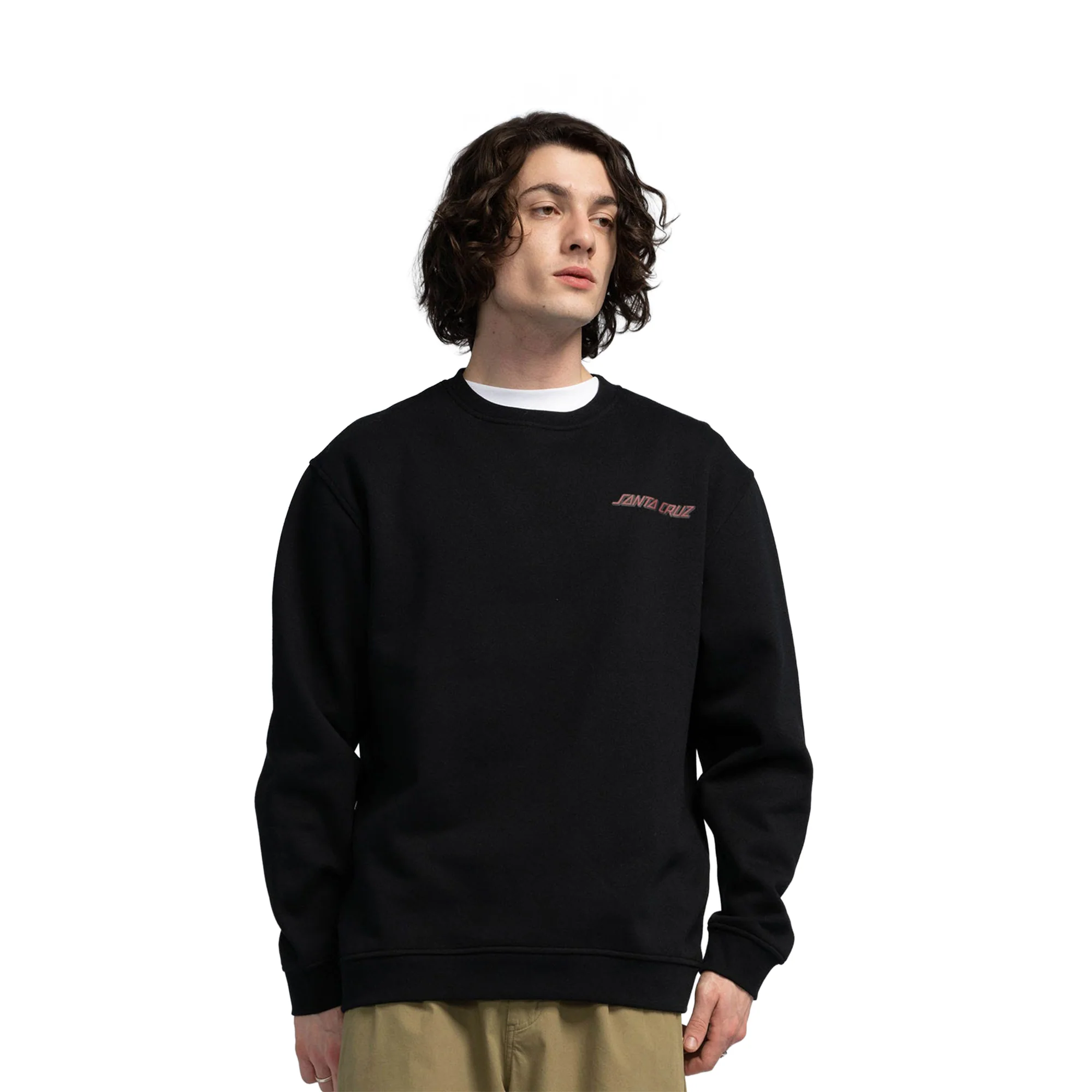 Santa Cruz Roskopp Destruct Dot Crew Black - Image 2
