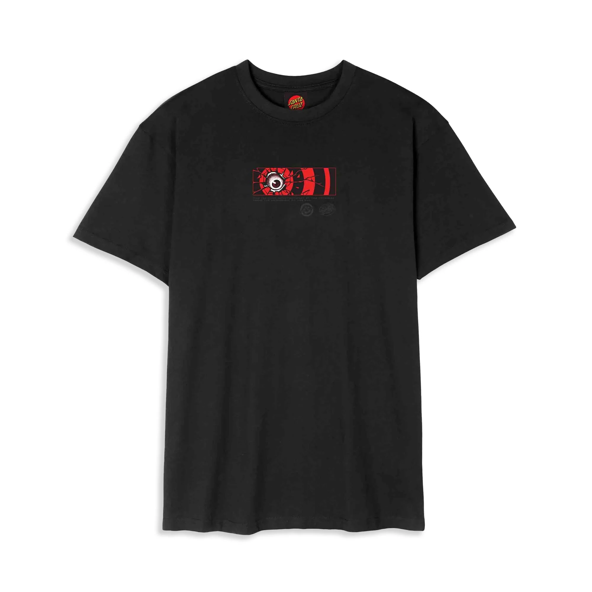 Santa Cruz Roskopp Dissect Strip Tee Black - Image 2