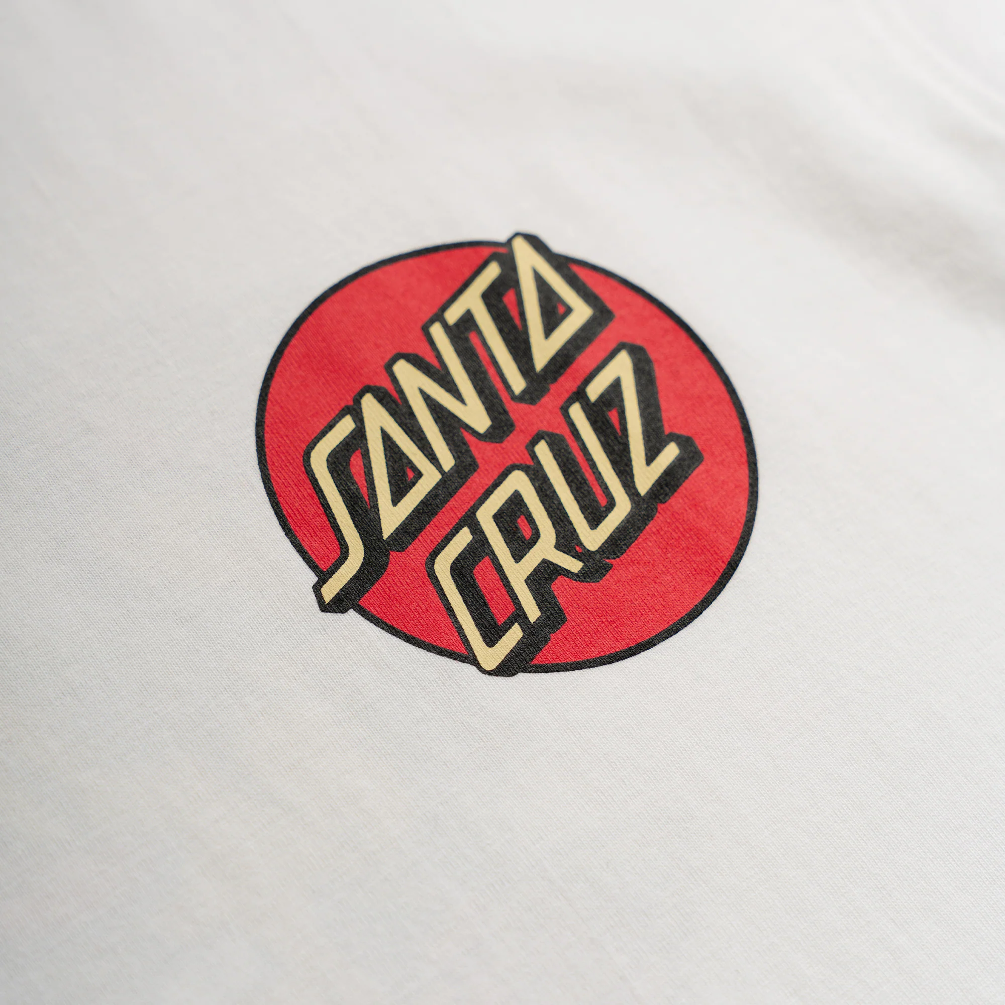 Santa Cruz Roskopp Screaming Rose Flash T-Shirt White - Image 4