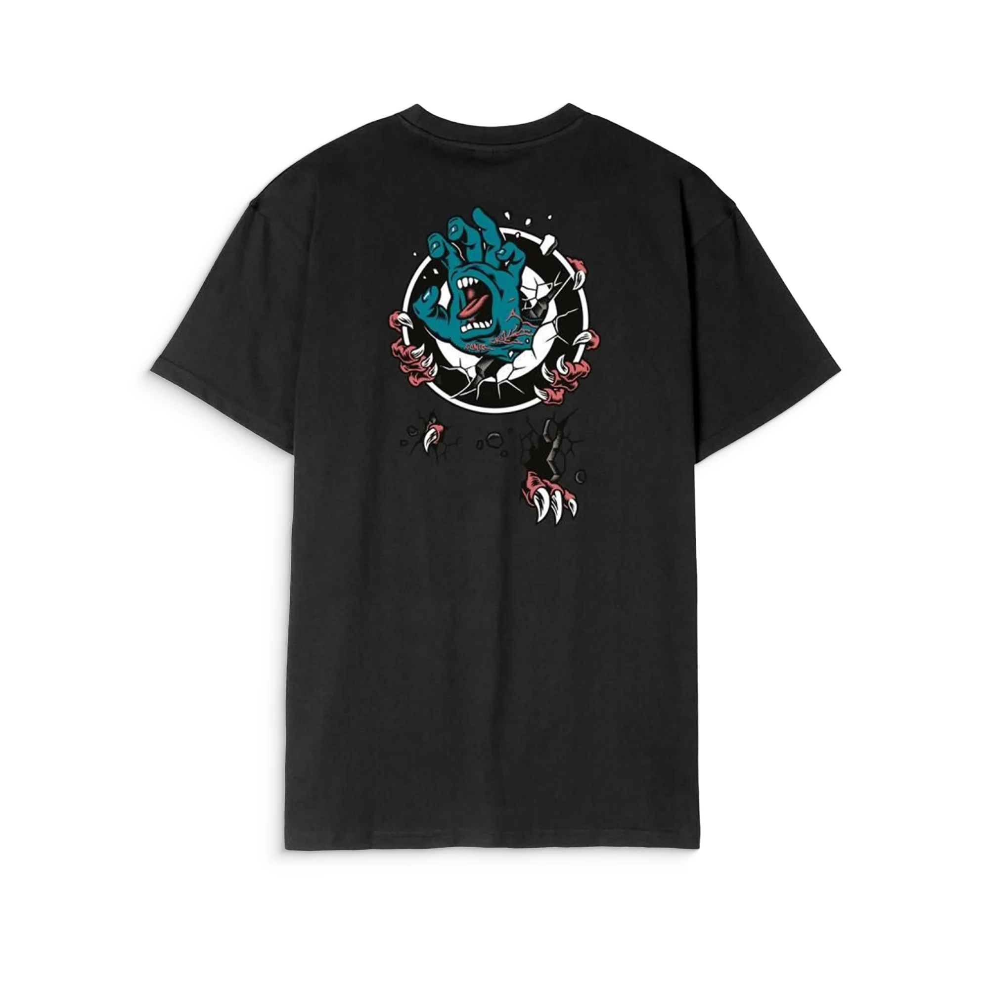 Santa Cruz Roskopp Screaming Target T-Shirt Black