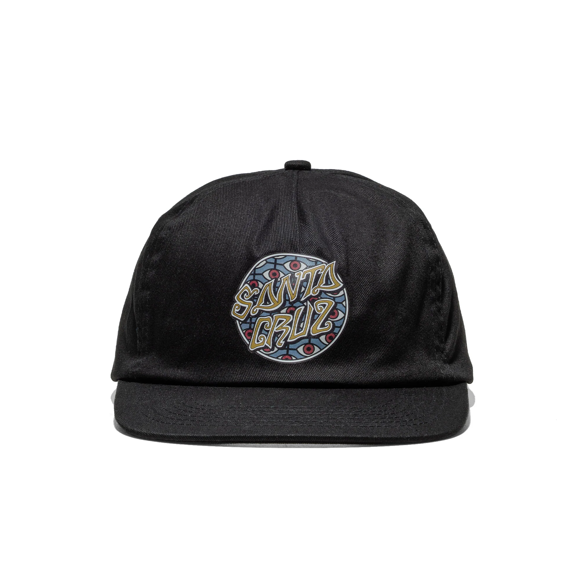 Santa Cruz Salba Eyes Dot Snapback Black