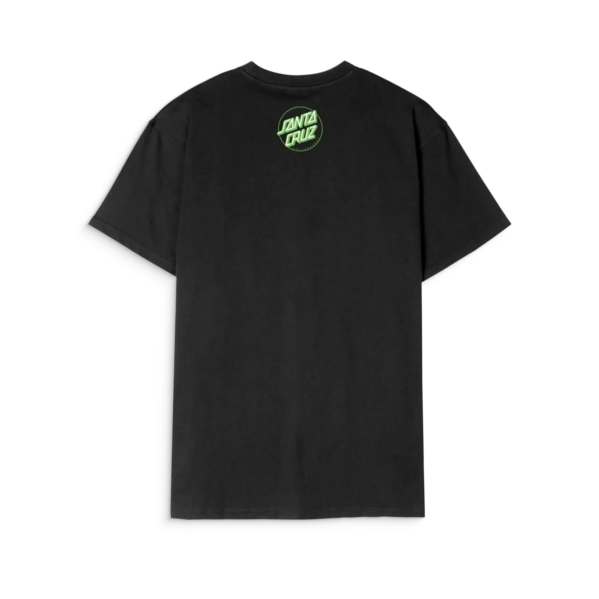 Santa Cruz Screaming Hibiscus Front T-Shirt Black - Image 2