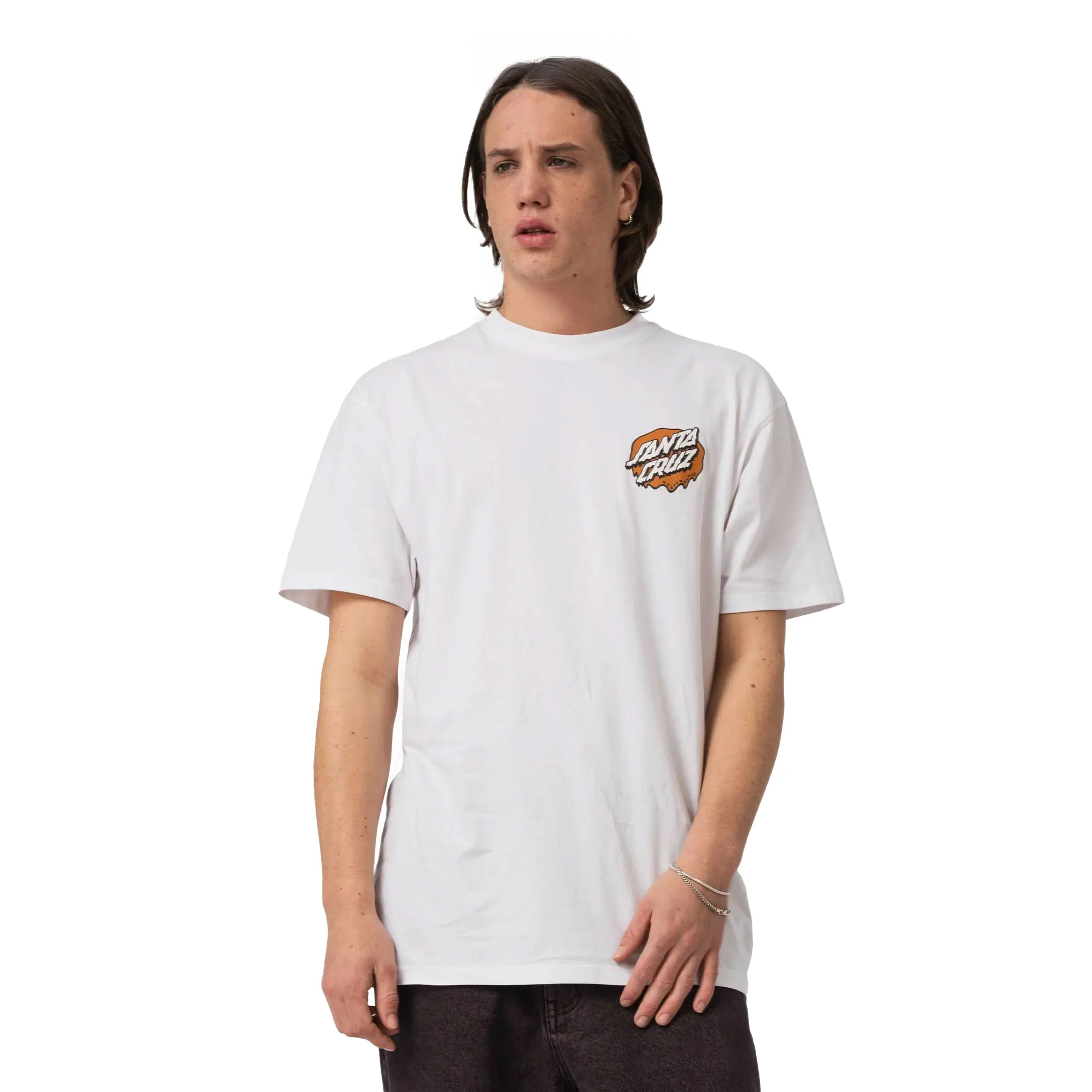 Santa Cruz Slime Scream Tee White - Image 2
