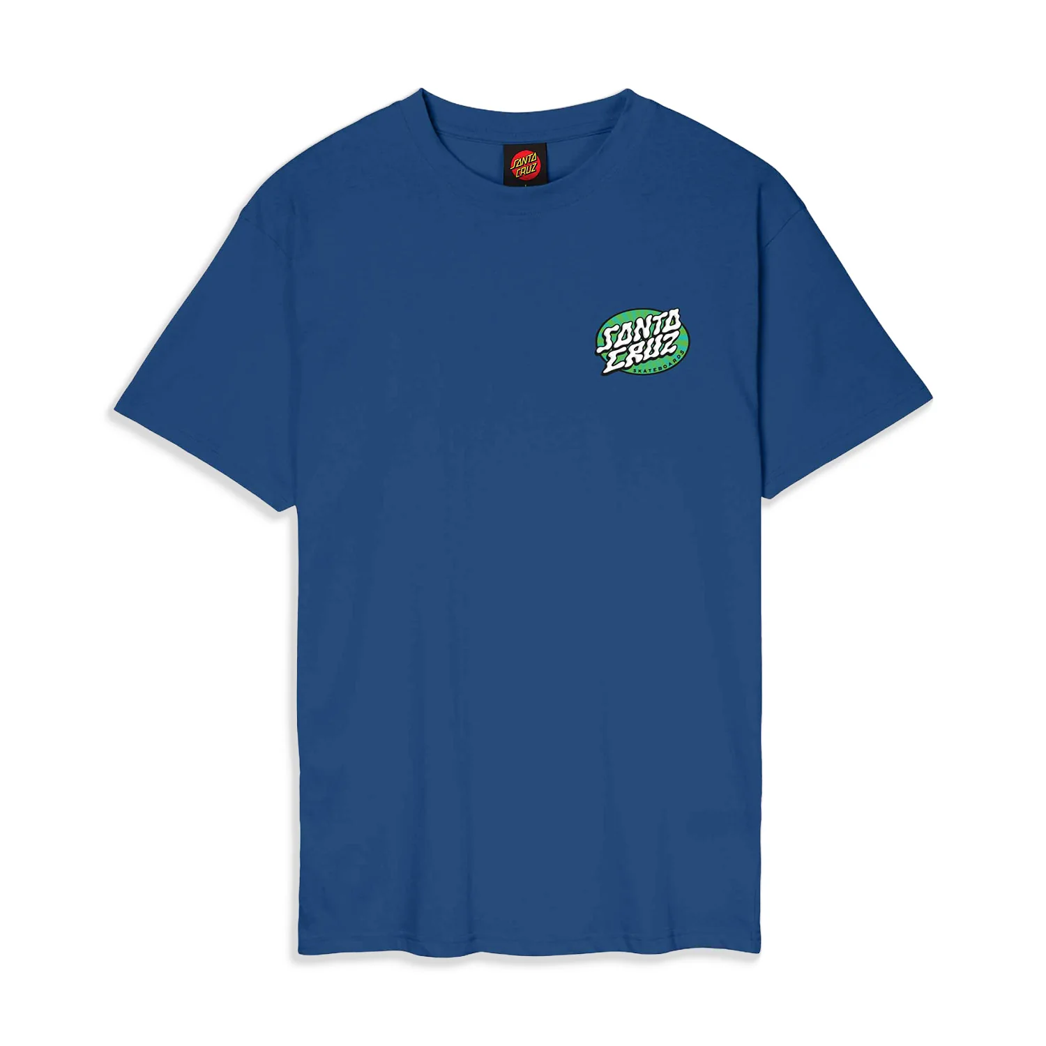 Santa Cruz Vertigo Dot T-Shirt Rich Navy - Image 2