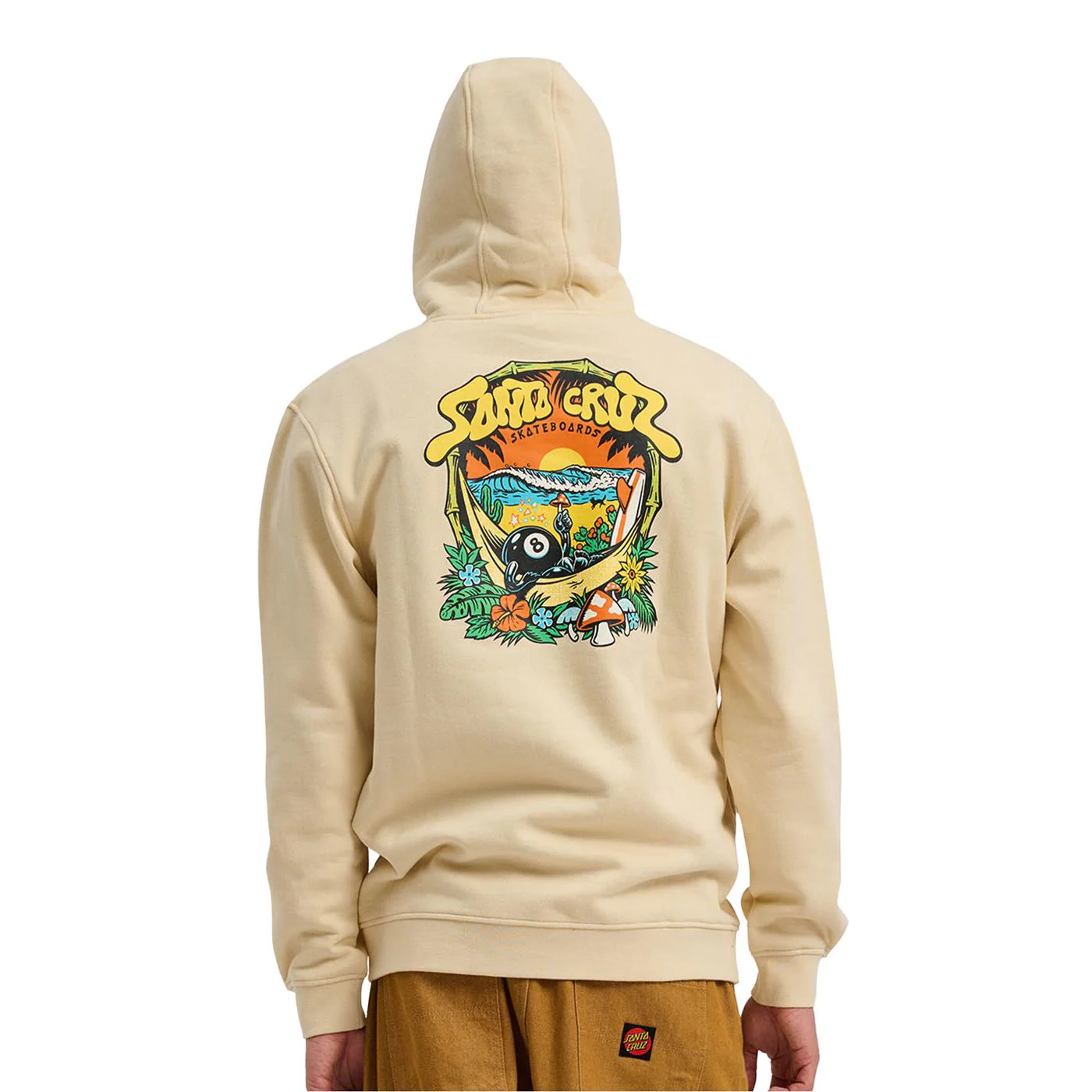 Santa Cruz Winkowski 8Baller Trip Hoodie Blond Wood