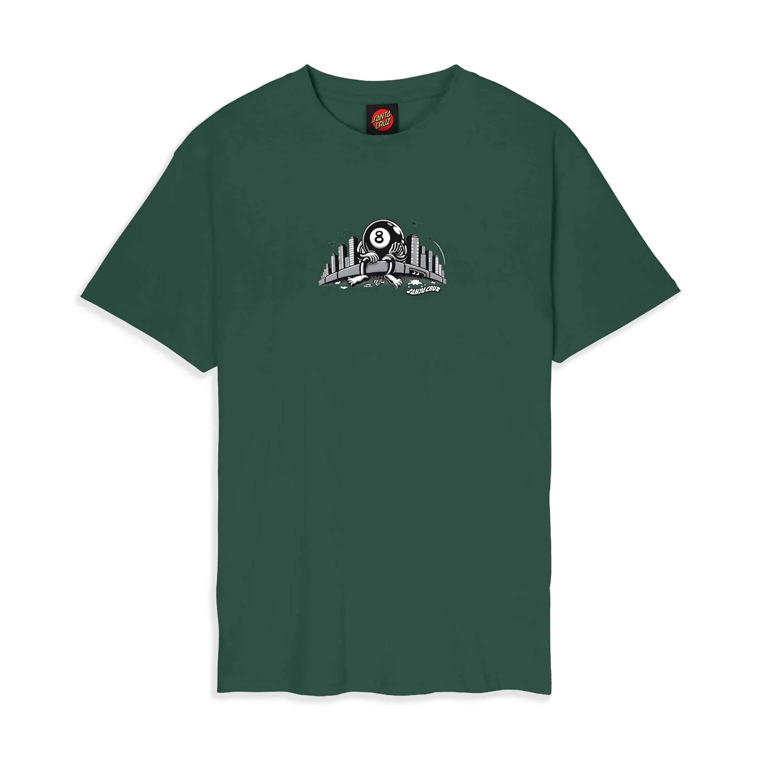 Santa Cruz Winkowski Curb Front T-Shirt Kale - Image 5