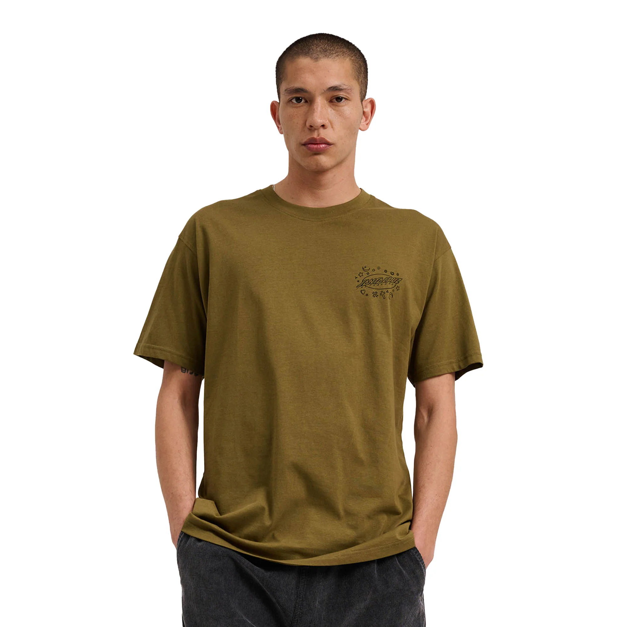 Santa Cruz Witchdoctor Mono T-Shirt Uniform Green - Image 2