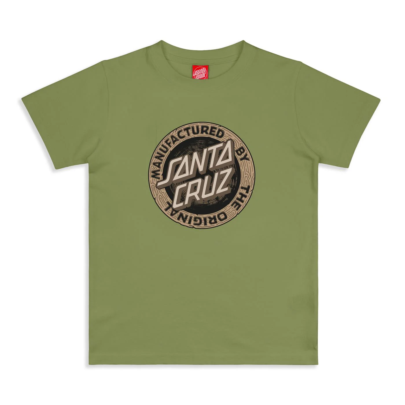 Santa Cruz Youth Carved MFG Tee Iguana