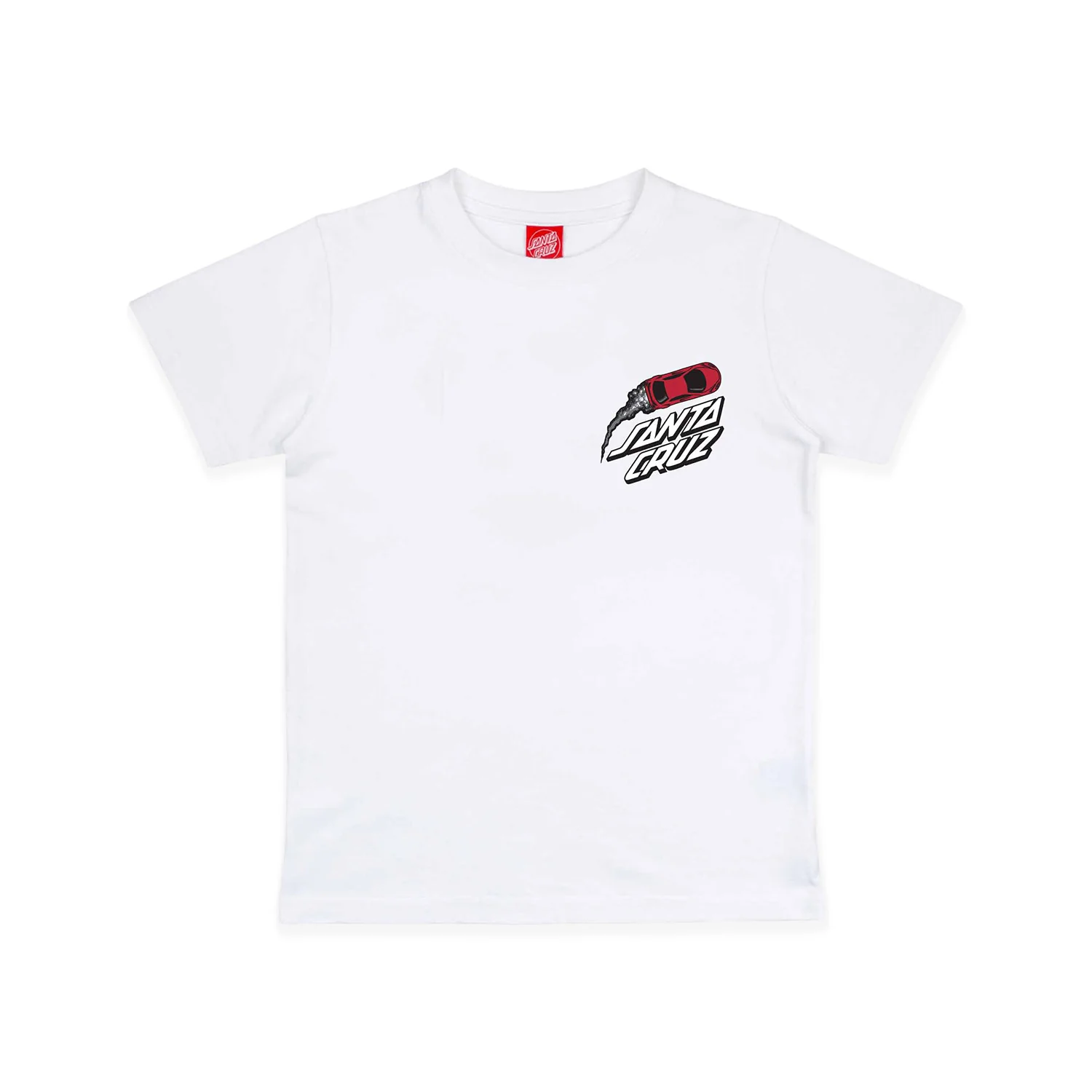 Santa Cruz Youth Pit Cruz T-Shirt Tee White - Image 6