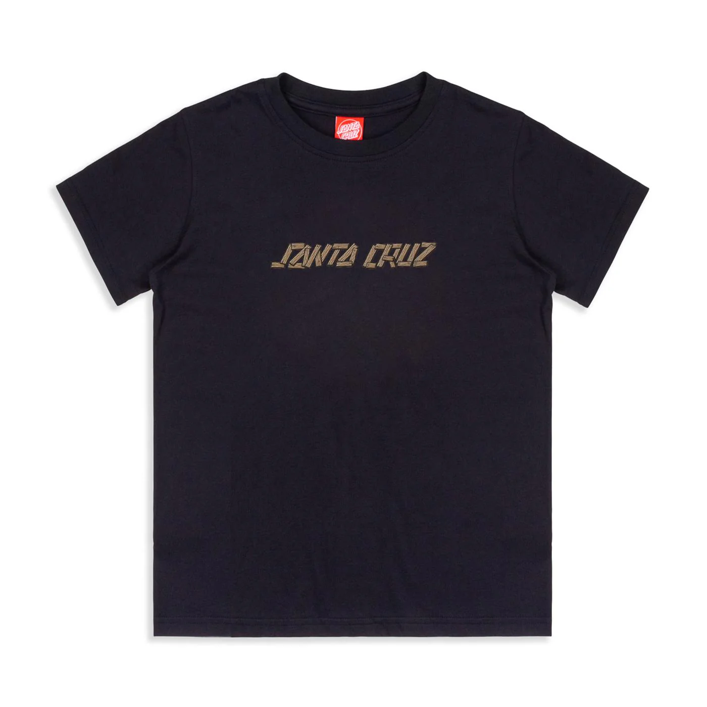 Santa Cruz Youth Screaming Grizzly Tee Black - Image 2