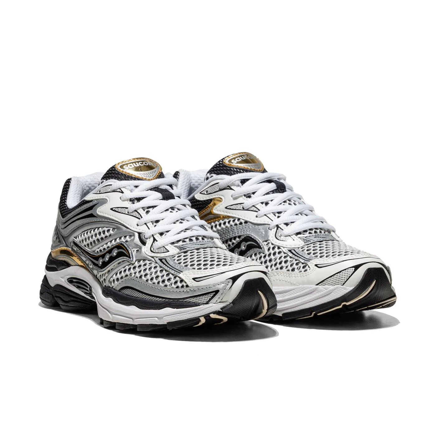 Saucony Progrid Omni 9 Silver/Gold - Image 2