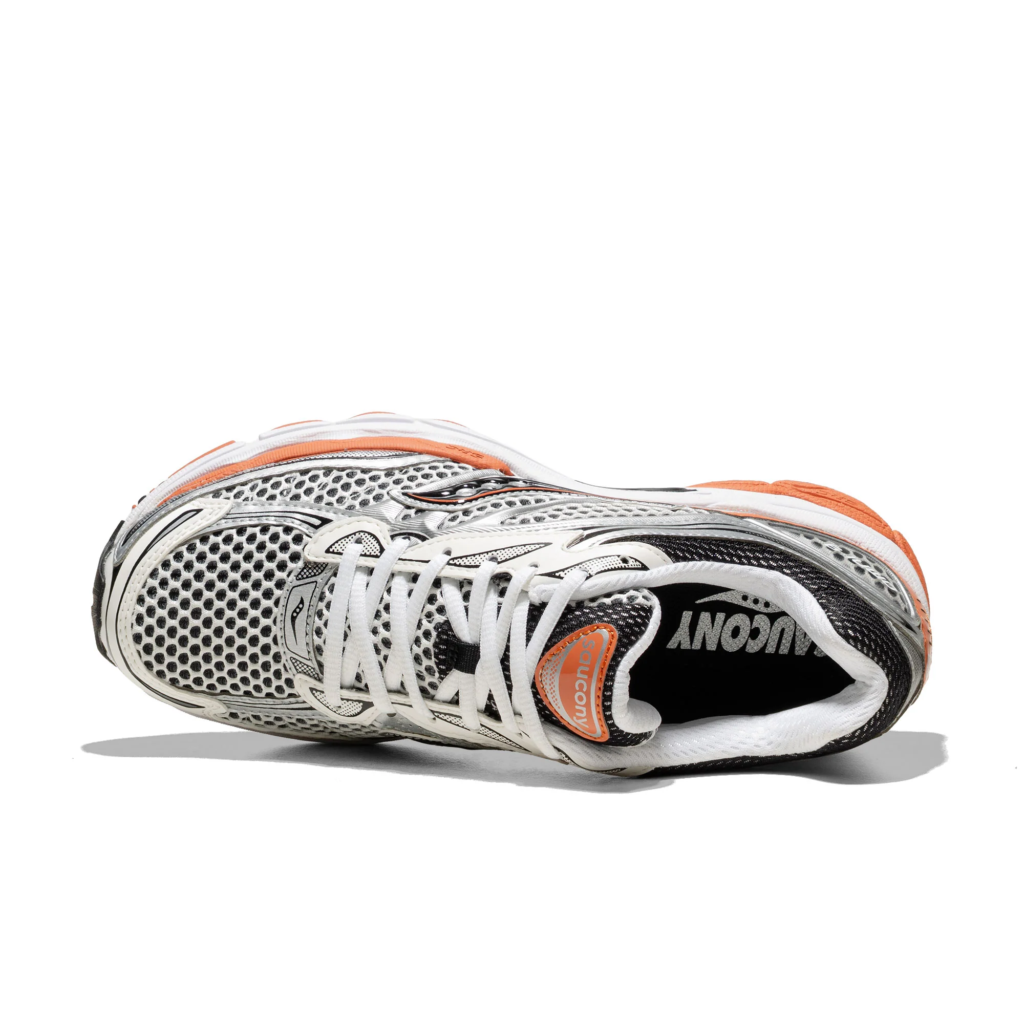 Saucony Progrid Omni 9 Silver/Orange - Image 5