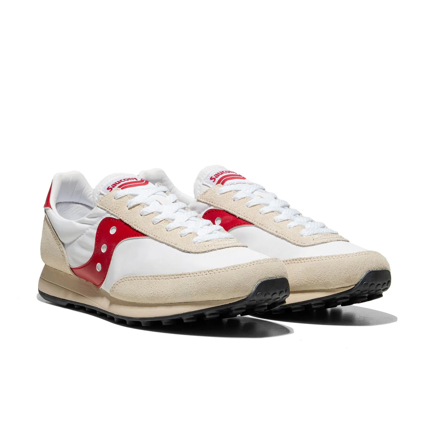 Saucony Trainer 80 White/Red - Image 2