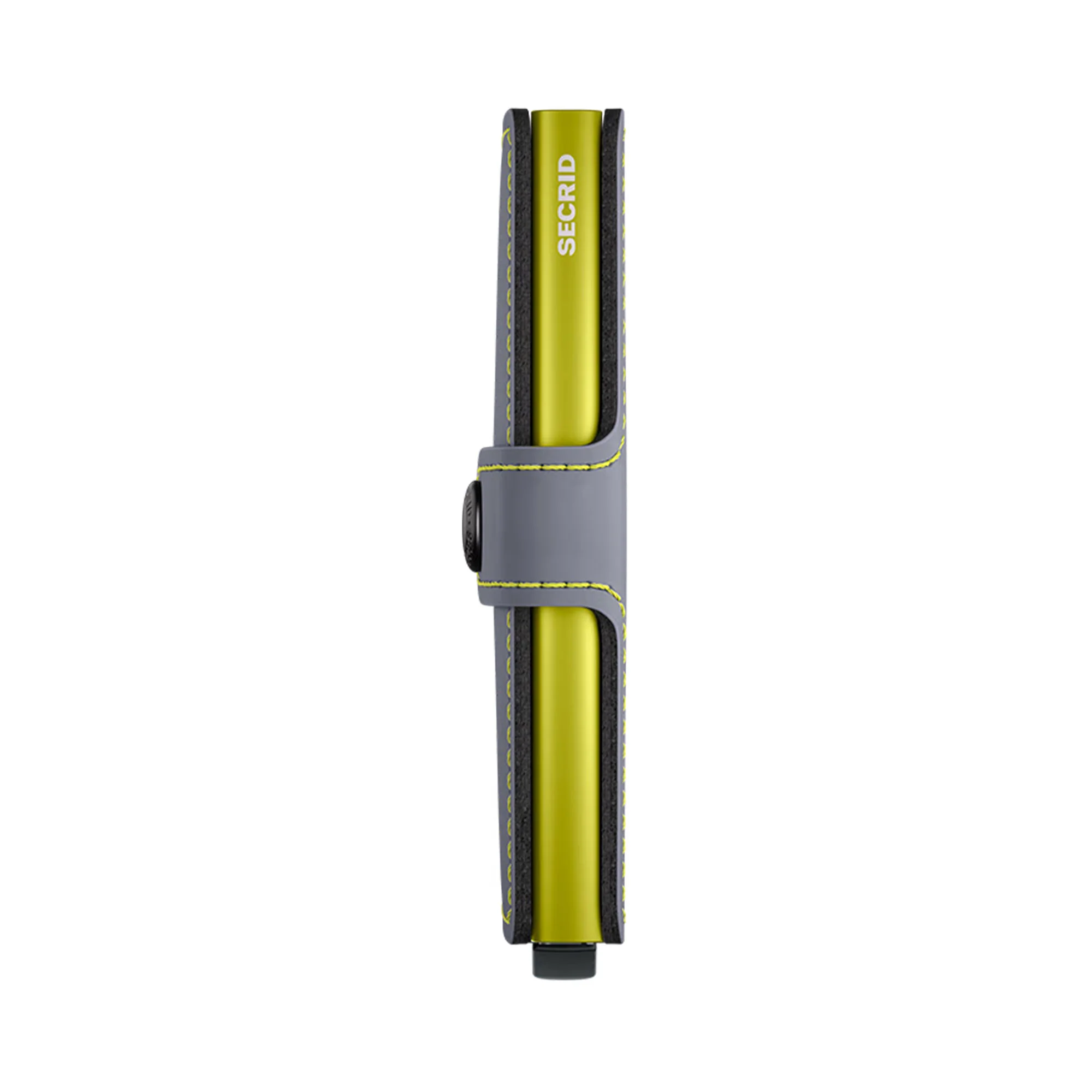 Secrid Miniwallet Matte Grey & Lime - Image 2