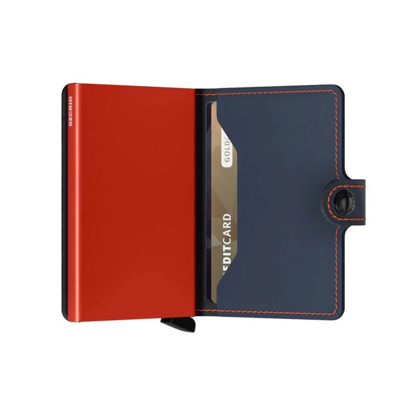 Secrid Miniwallet Matte Nightblue/Orange - Image 2