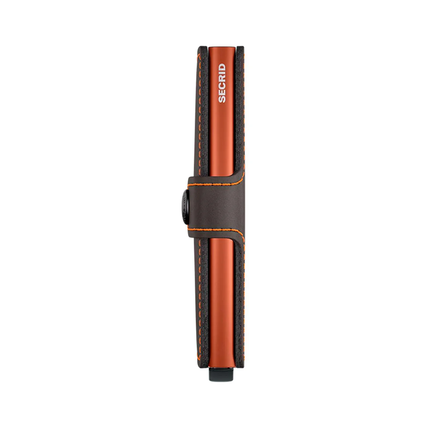Secrid Miniwallet Matte Truffle/Orange - Image 2