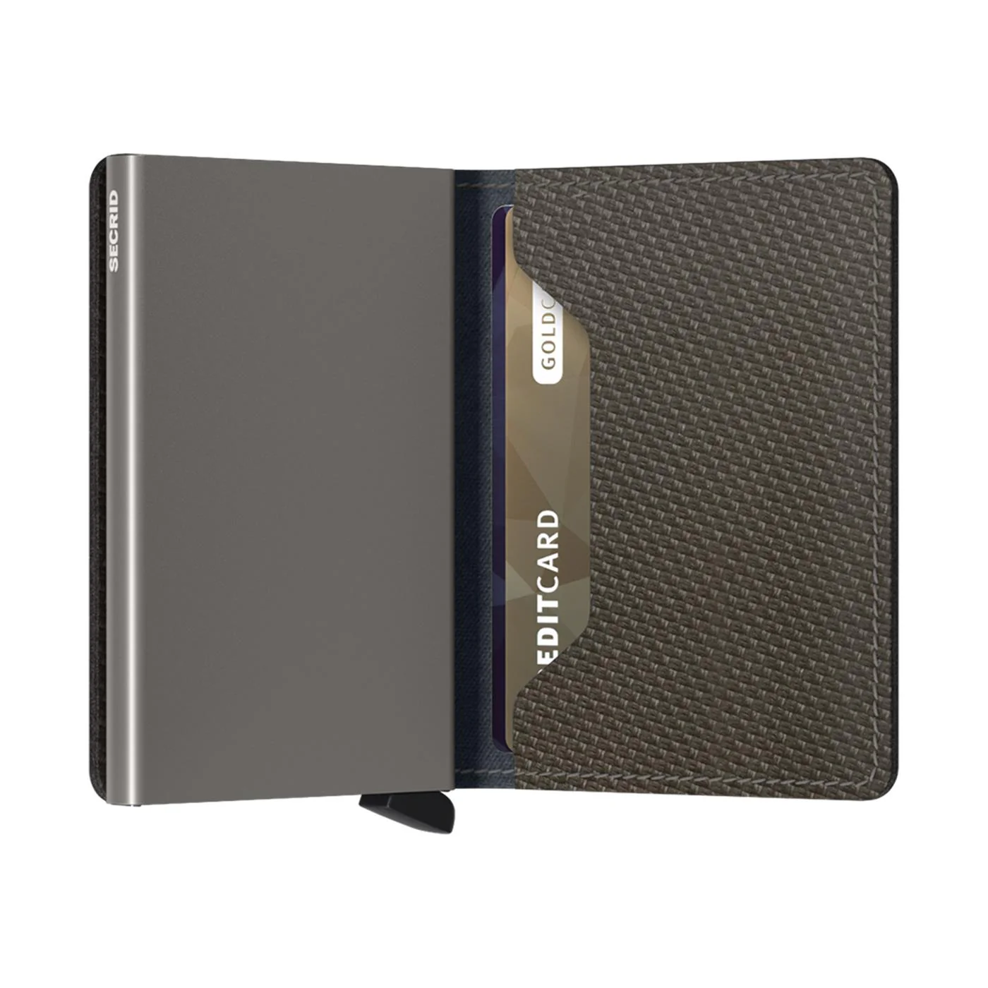 Secrid Slimwallet Carbon Khaki - Image 3