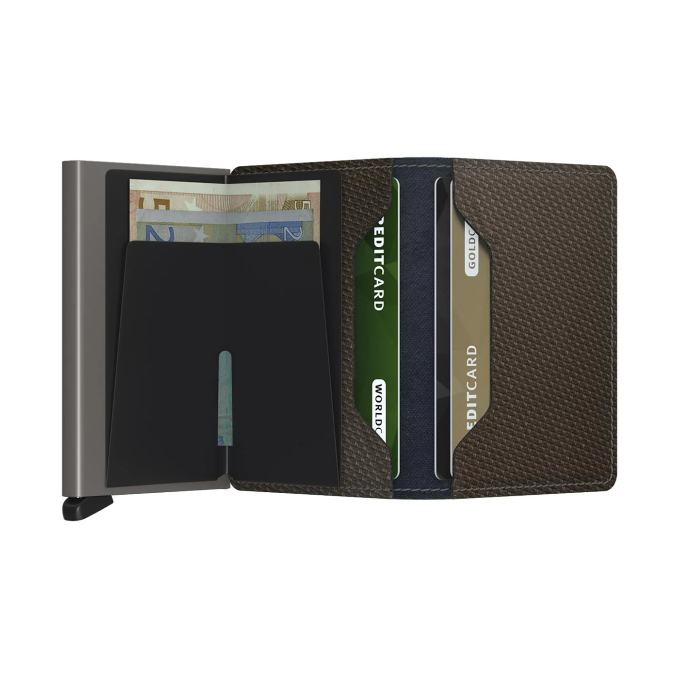 Secrid Slimwallet Carbon Khaki - Image 4