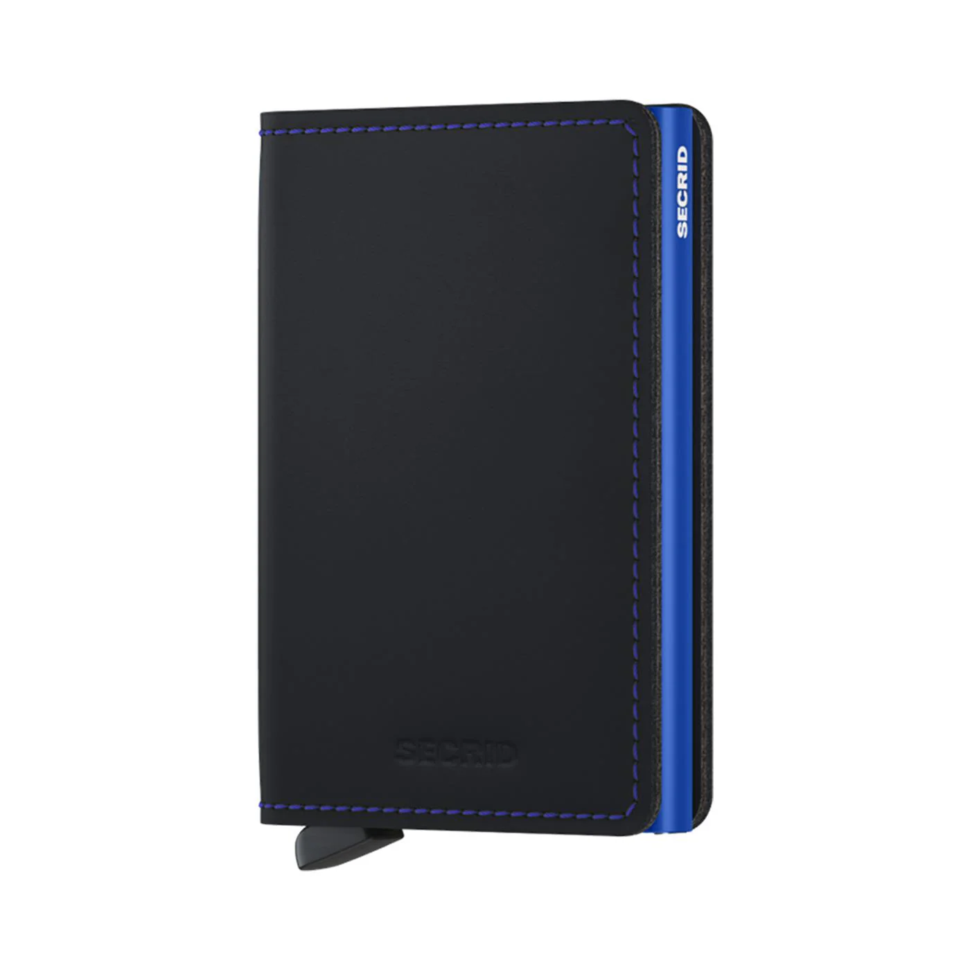 Secrid Slimwallet Matte Black & Blue