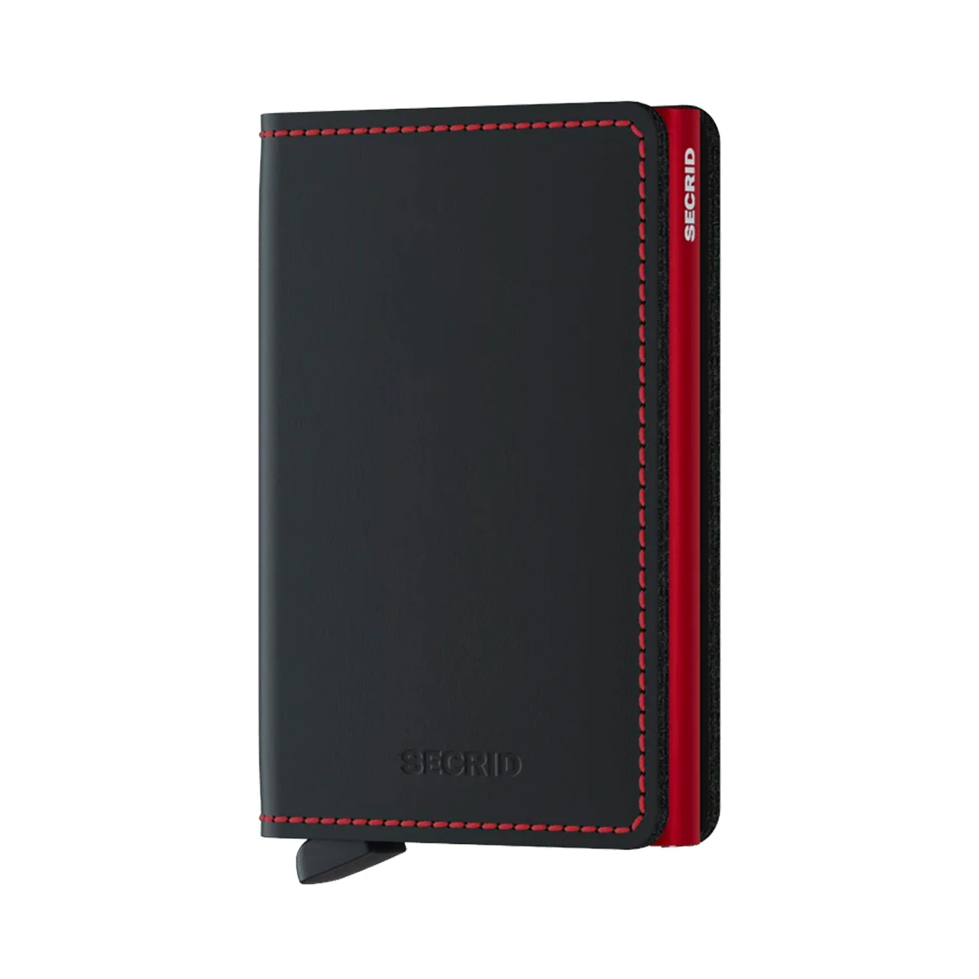 Secrid Slimwallet Matte Black & Red