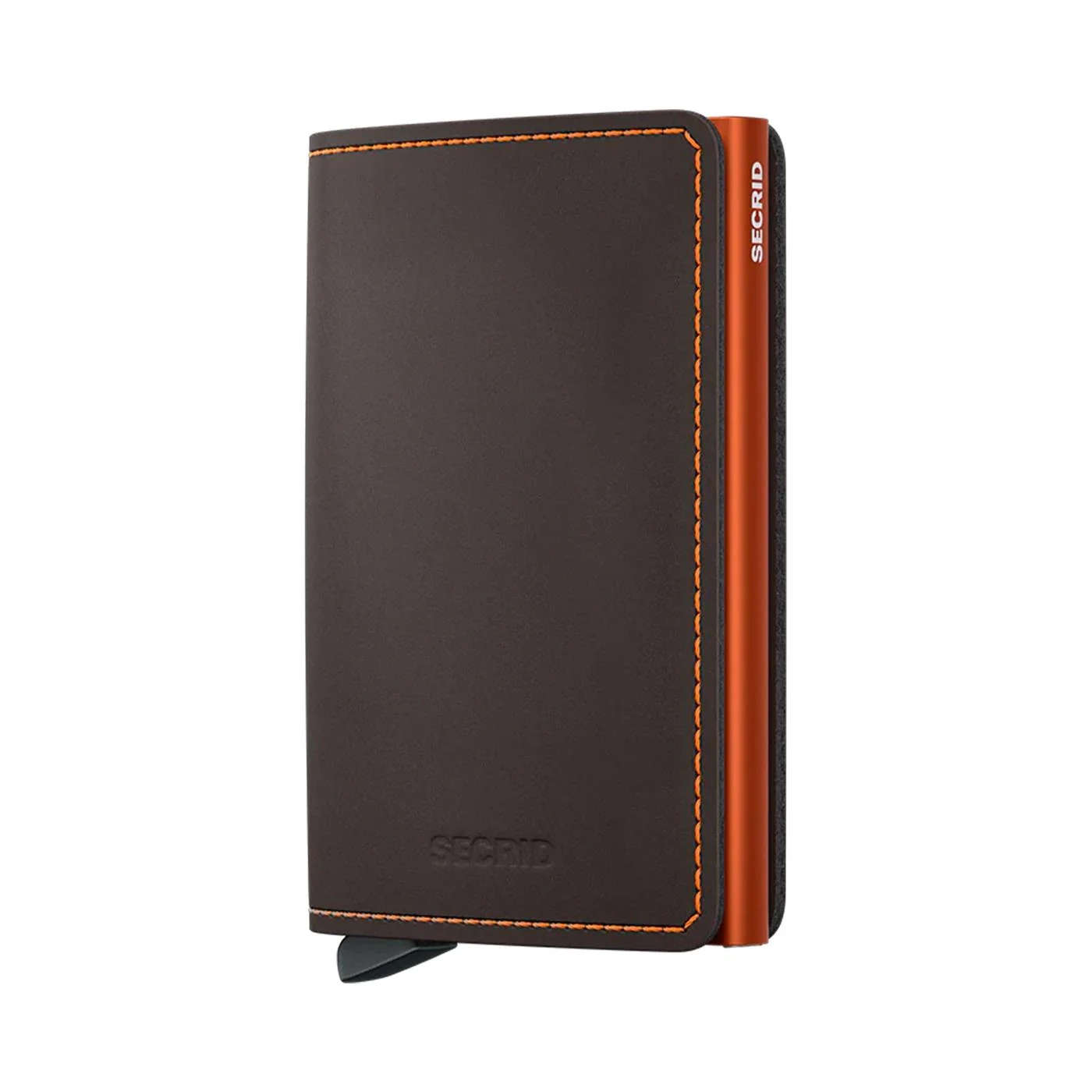 Secrid Slimwallet Matte Truffle/Orange