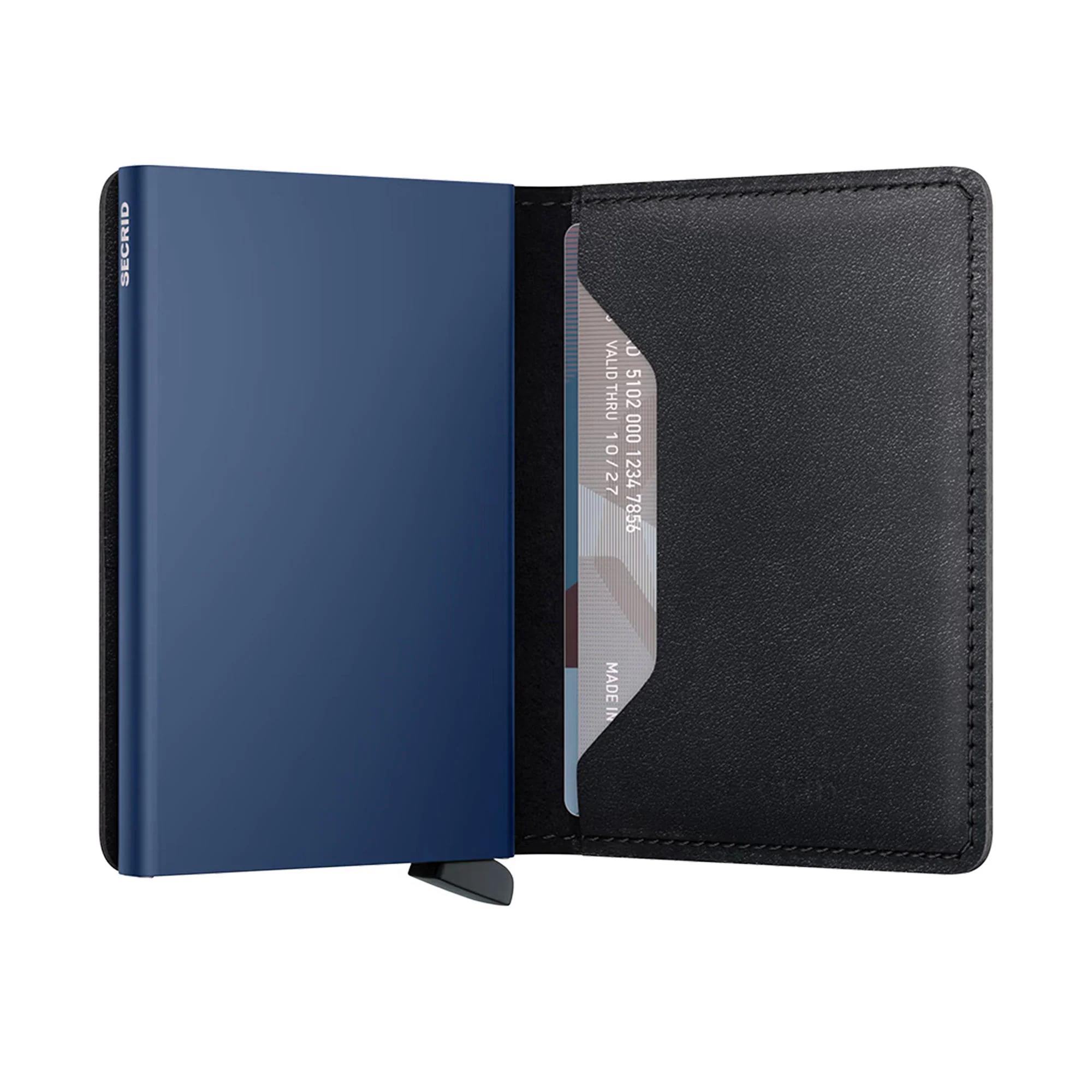 Secrid Slimwallet Original Black/Navy - Image 3