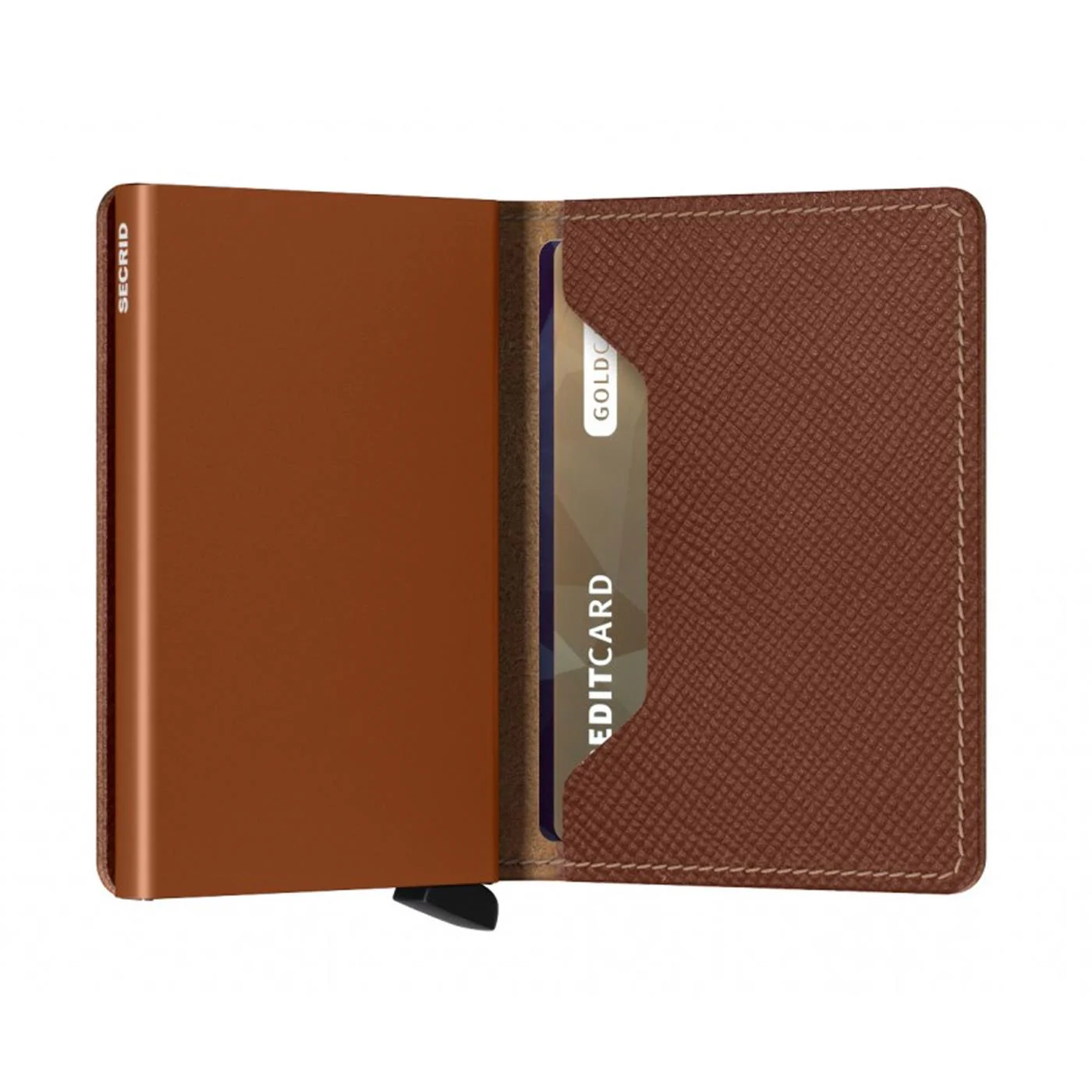 Secrid Slimwallet Saffiano Caramel - Image 2
