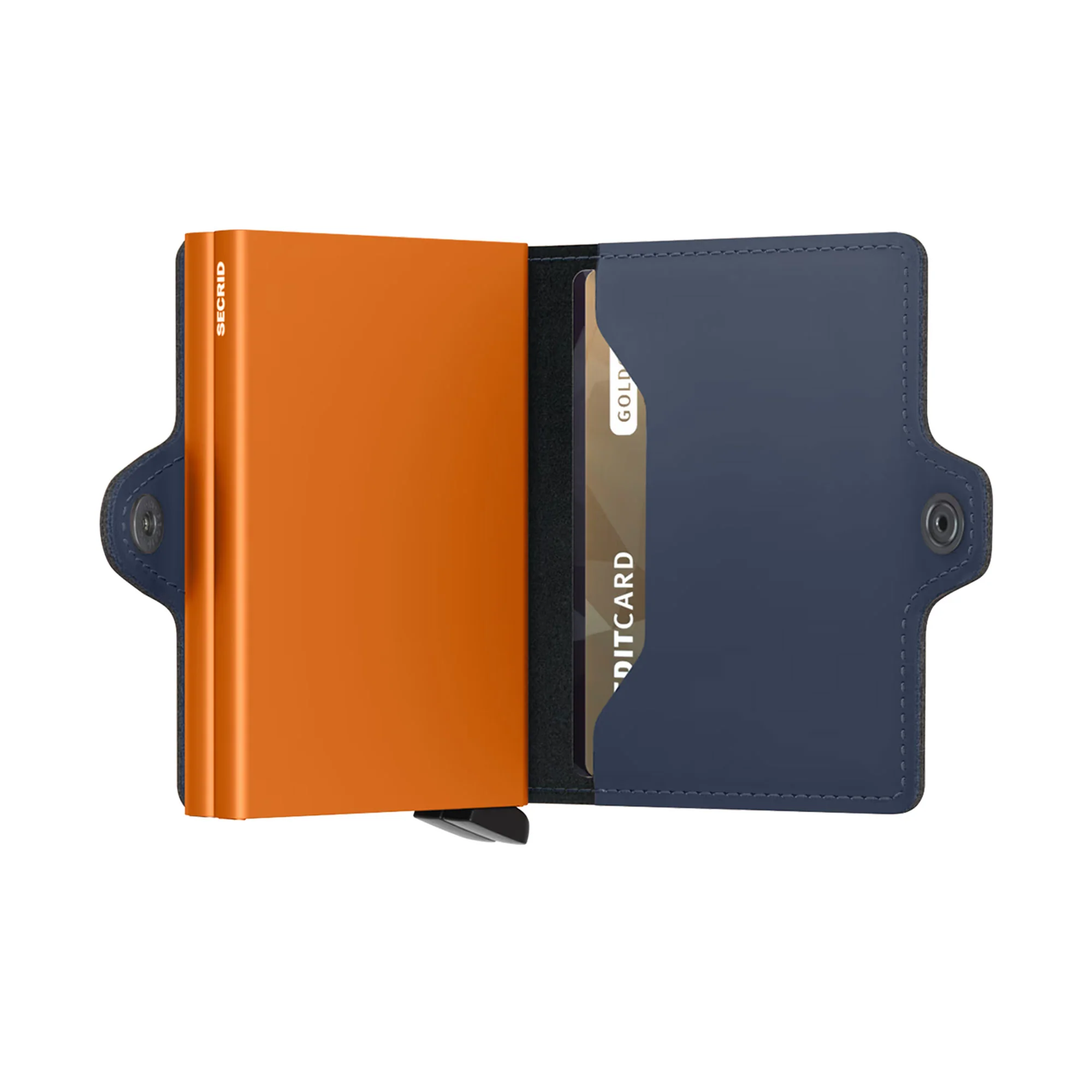 Secrid Twinwallet Matte Night Blue/Orange - Image 3