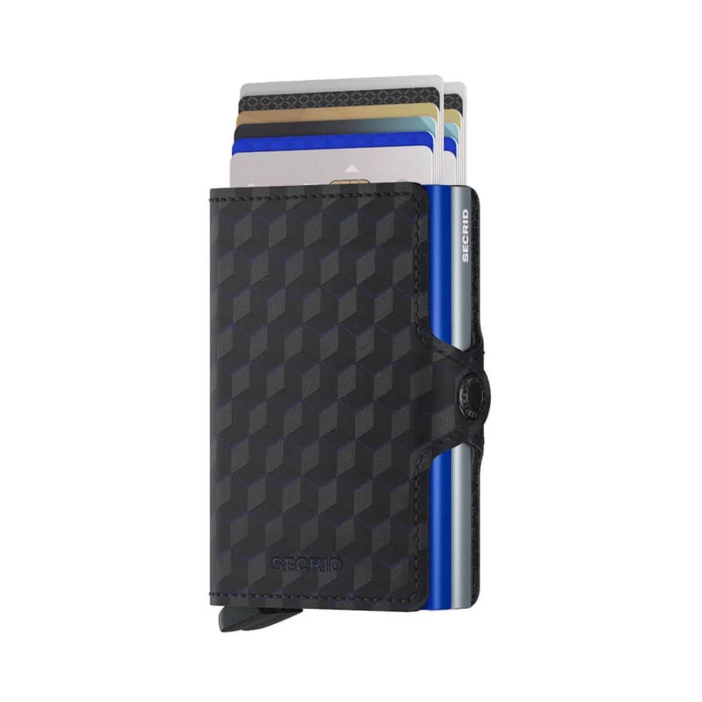Secrid Twinwallet Optical Titanium/Blue - Image 2