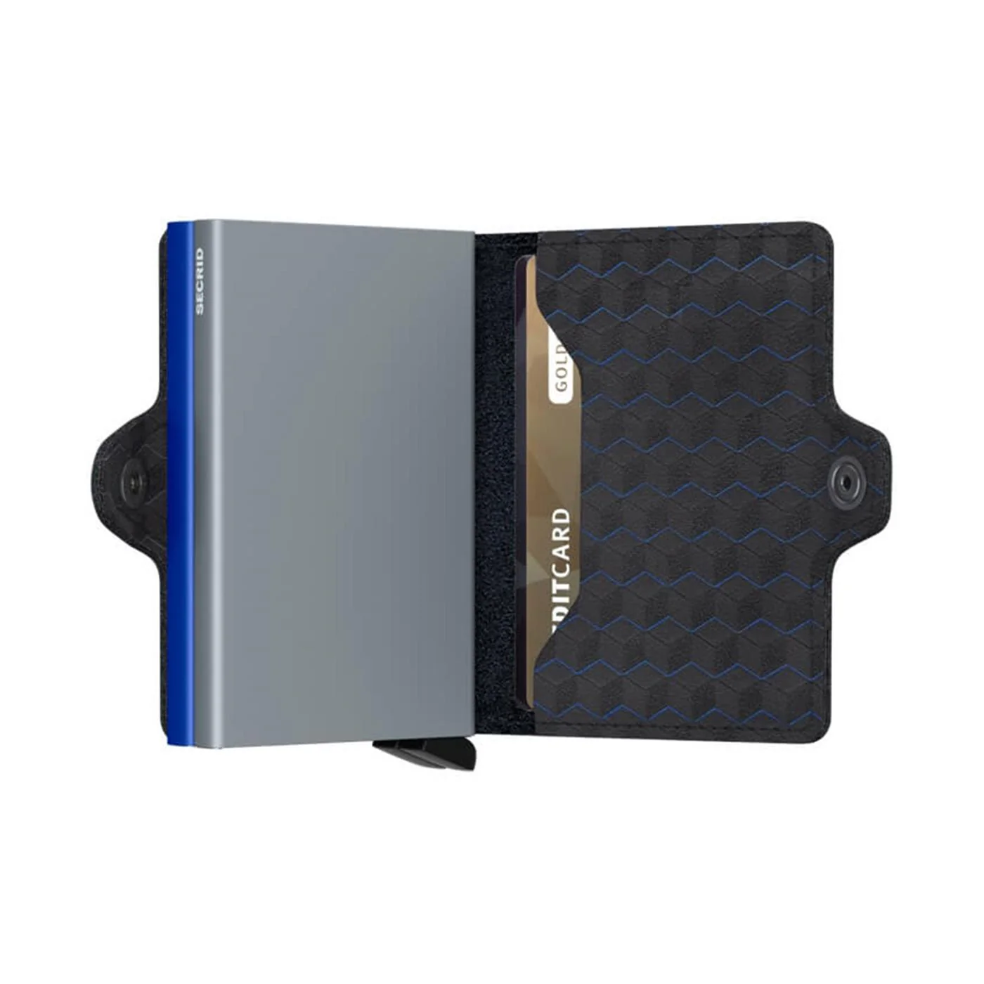 Secrid Twinwallet Optical Titanium/Blue - Image 4