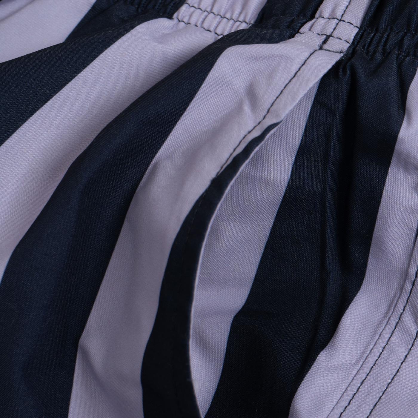 Selected Homme Dane AOP Swim Shorts Sky Captain W. Stripes - Image 4