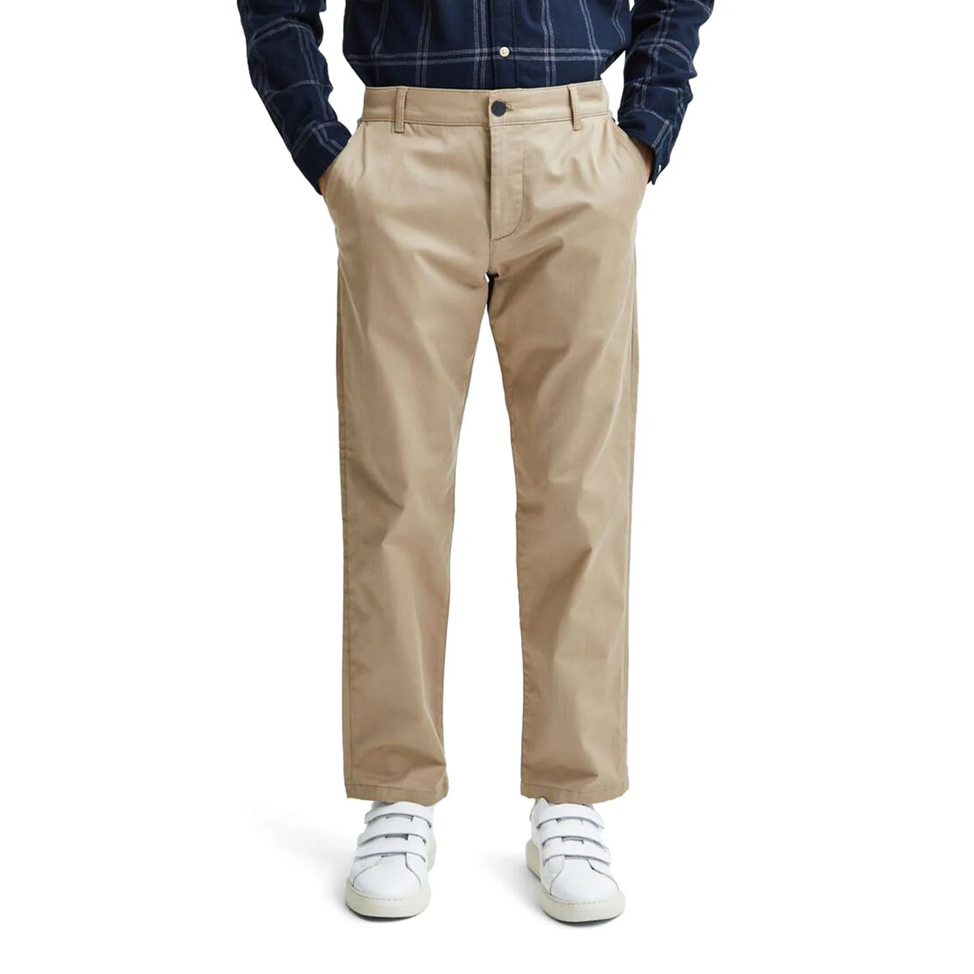 Selected Homme Straight-Stoke 196 Flex Pants Chinchilla