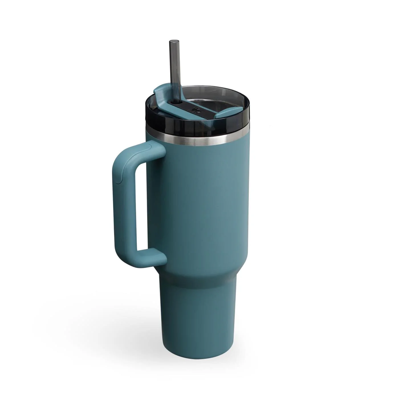 Stanley Quencher H2.0 Flowstate™ Tumbler 1.2L Blue Spruce - Image 2
