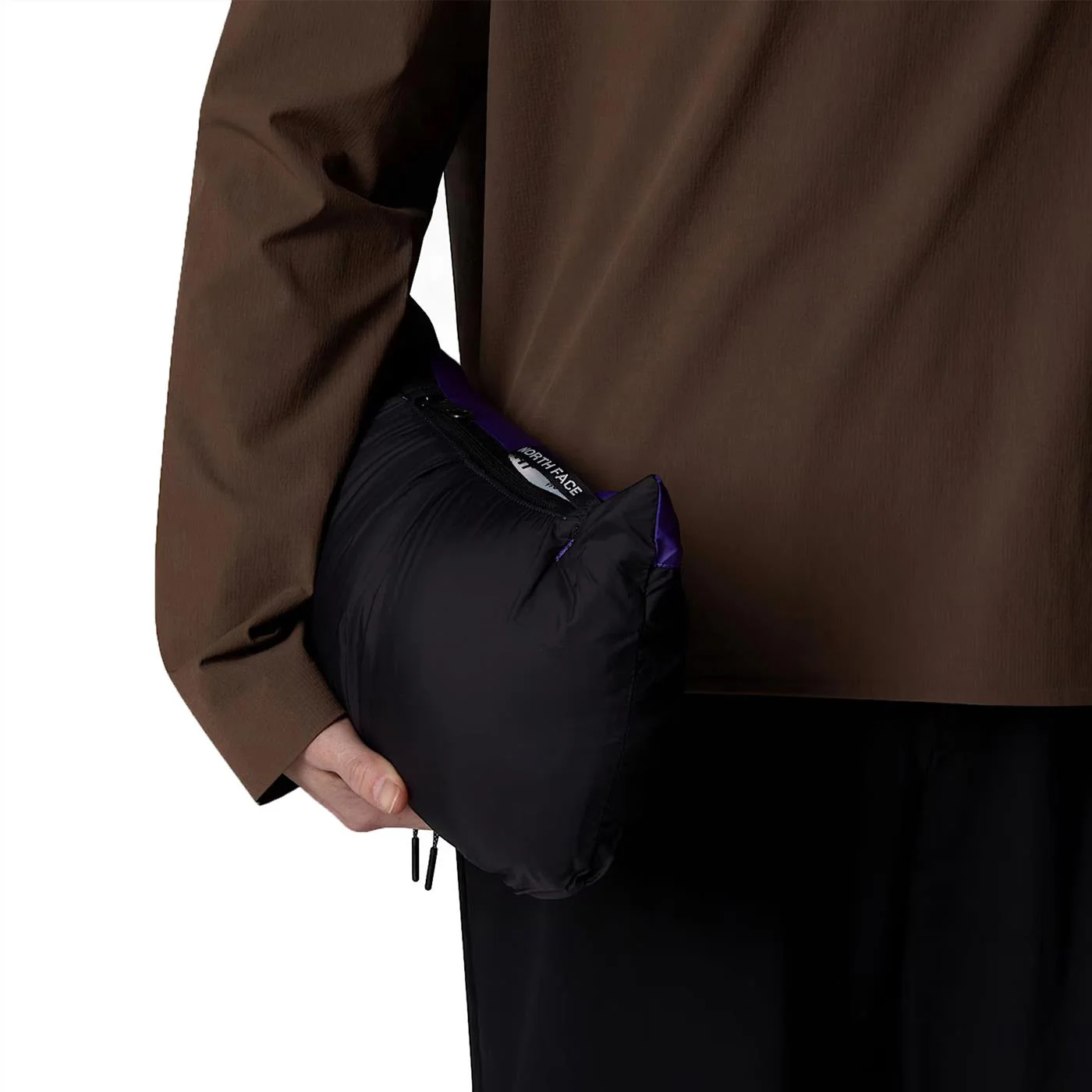 The North Face 1996 Retro Nuptse Jacket Peak Purple/TNF Blak - Image 4