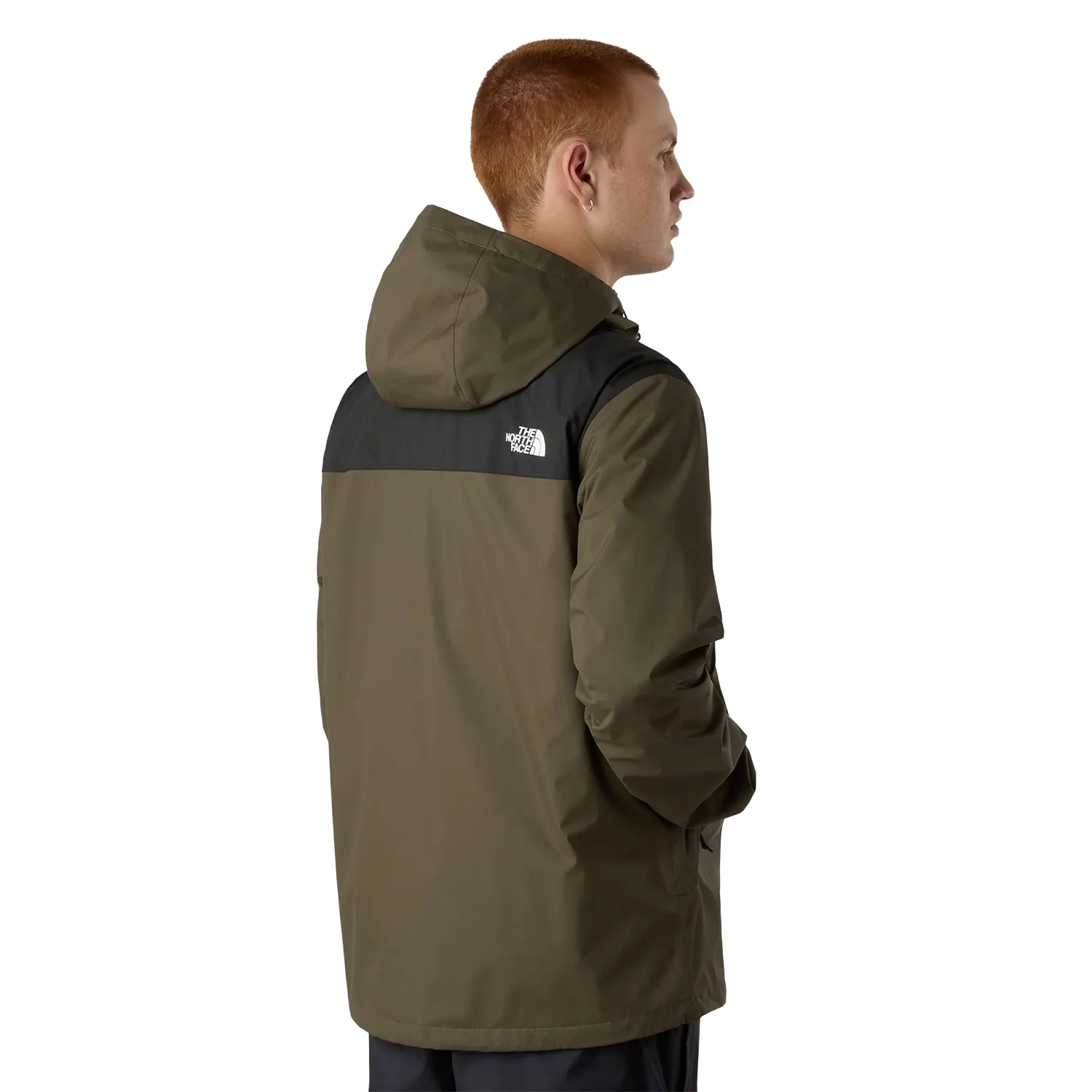 The North Face Antora Jacket New Taupe Green/TNF Black - Image 3