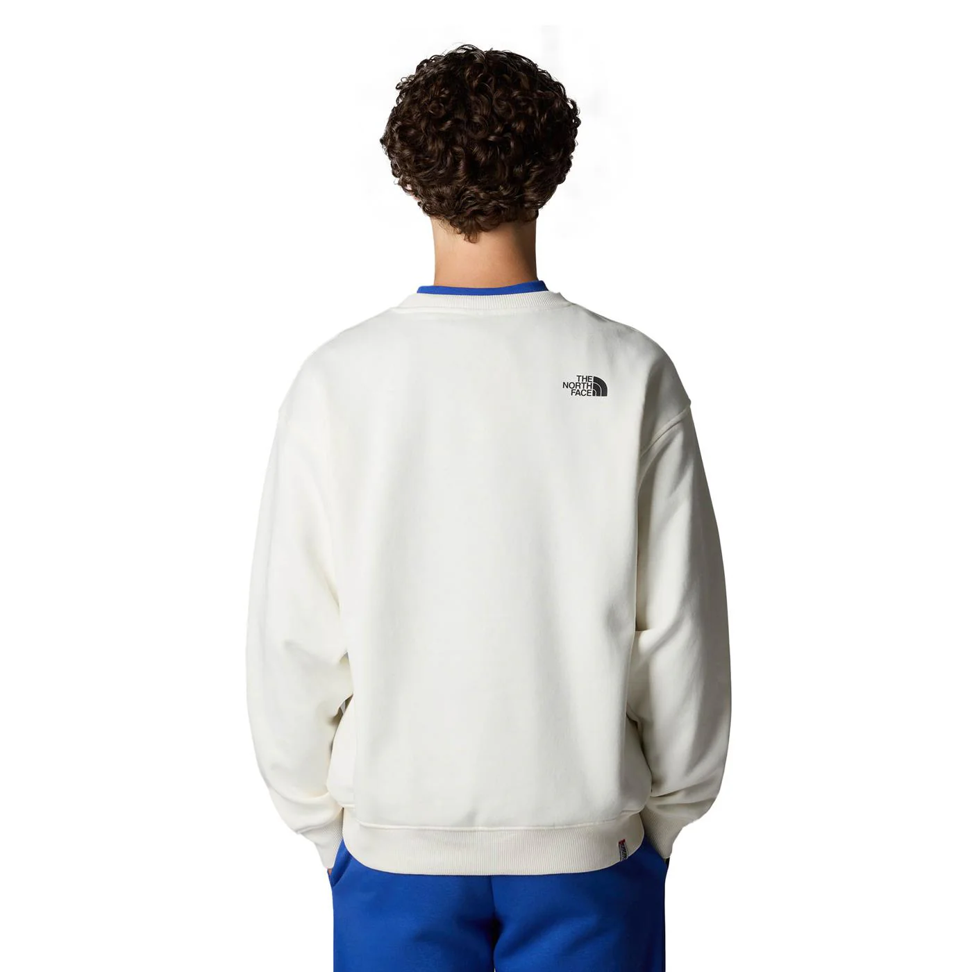 The North Face Axys Crew White Dune - Image 2