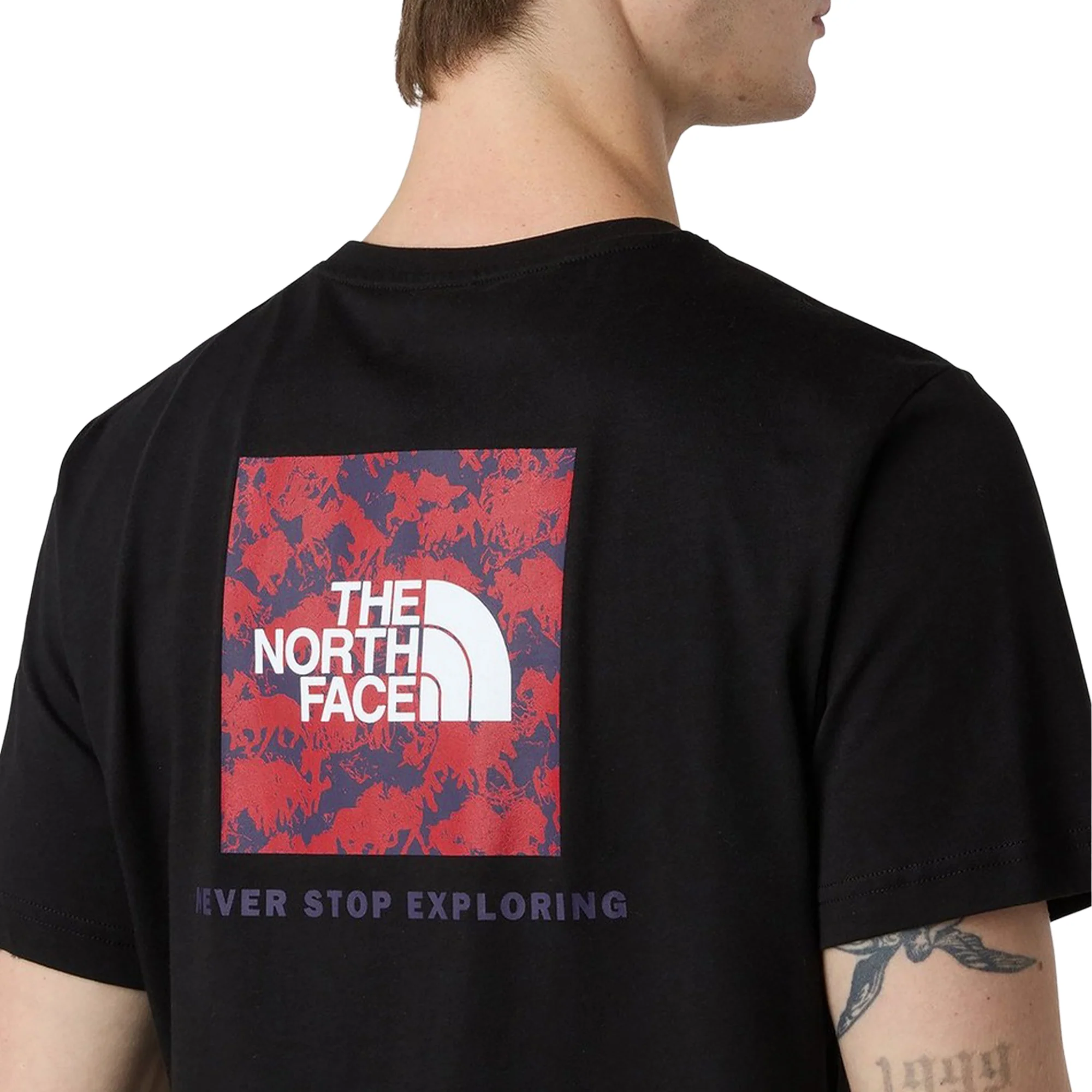 The North Face Box NSE Raku Horse Infill S/S Tee TNF Black - Image 3