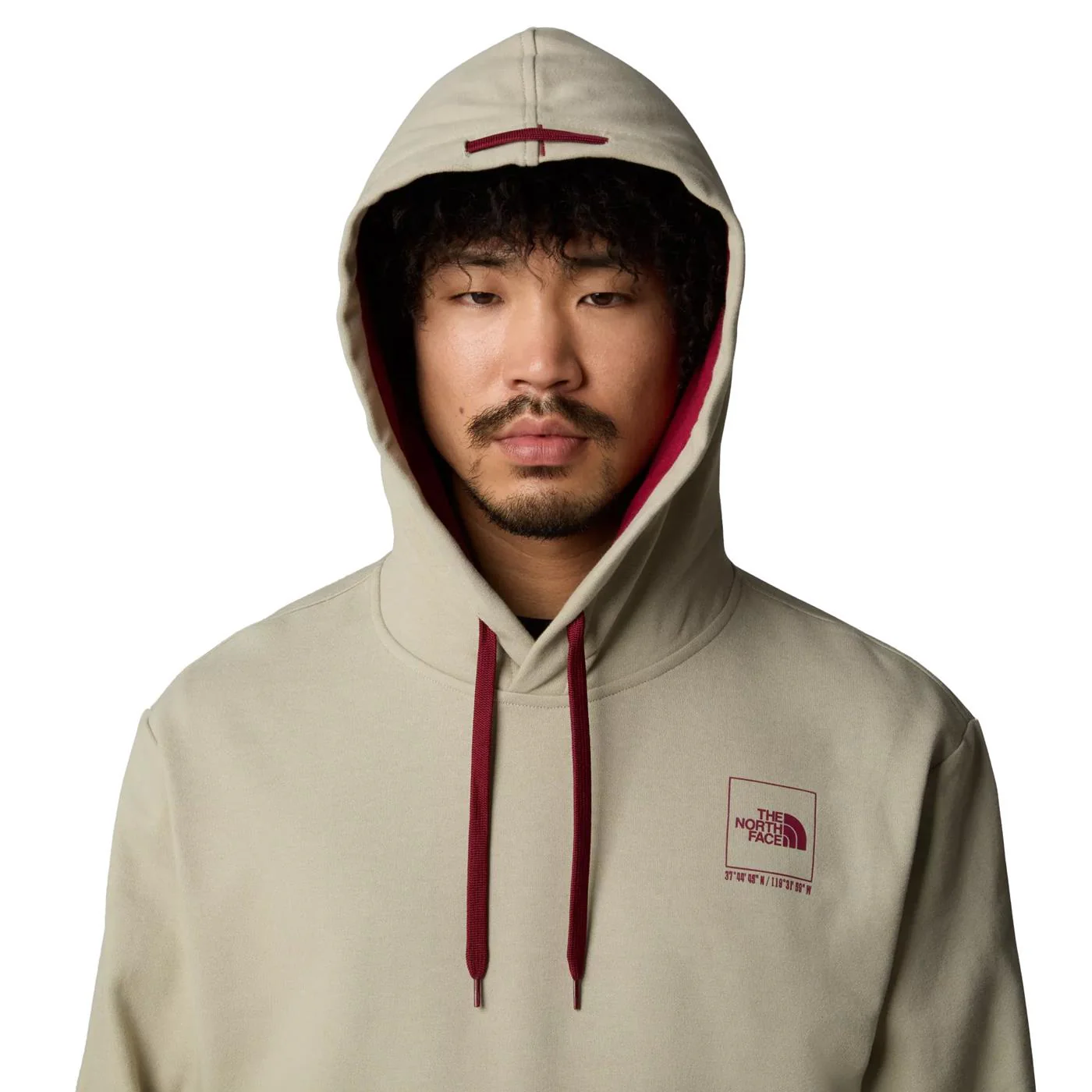 The North Face Coordinates Hoodie Clay Grey - Image 4