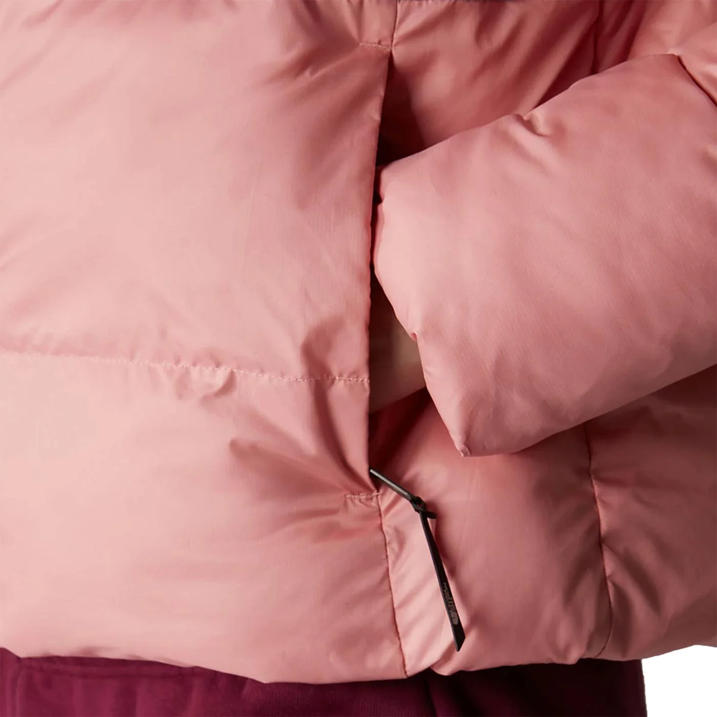 The North Face Cropped Saikuru Jacket Shady Rose/TNF Black - Image 4