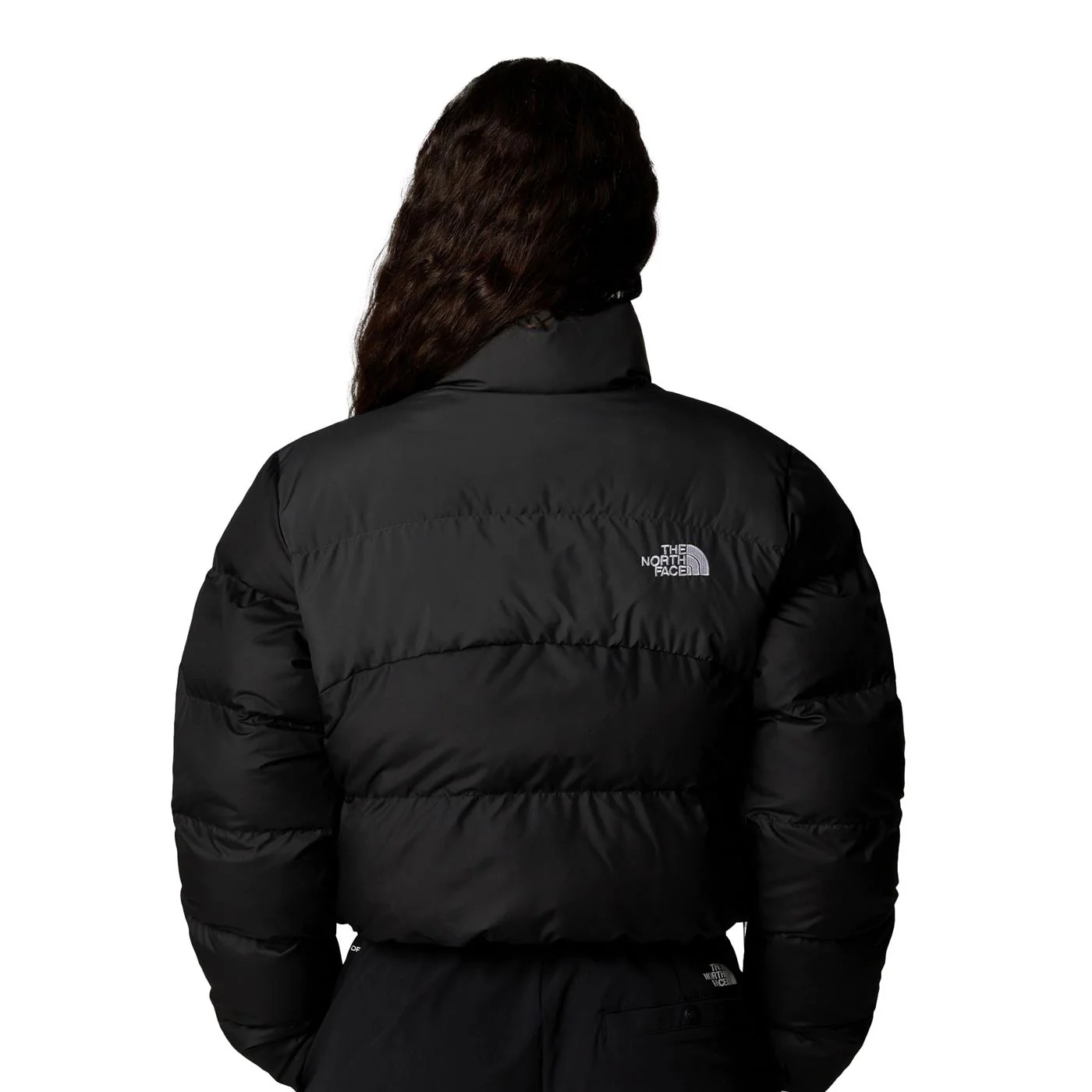 The North Face Cropped Saikuru Jacket TNF Black/Asphalt Grey - Image 2