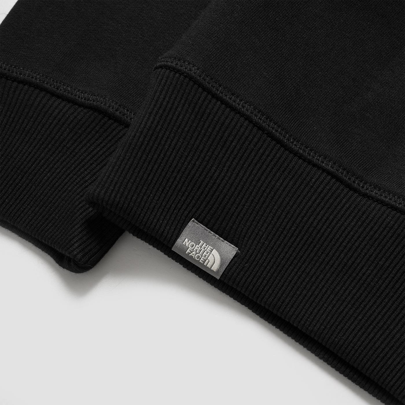 The North Face Drew Peak Crew Sweat TNF Black/TNF White - Image 6