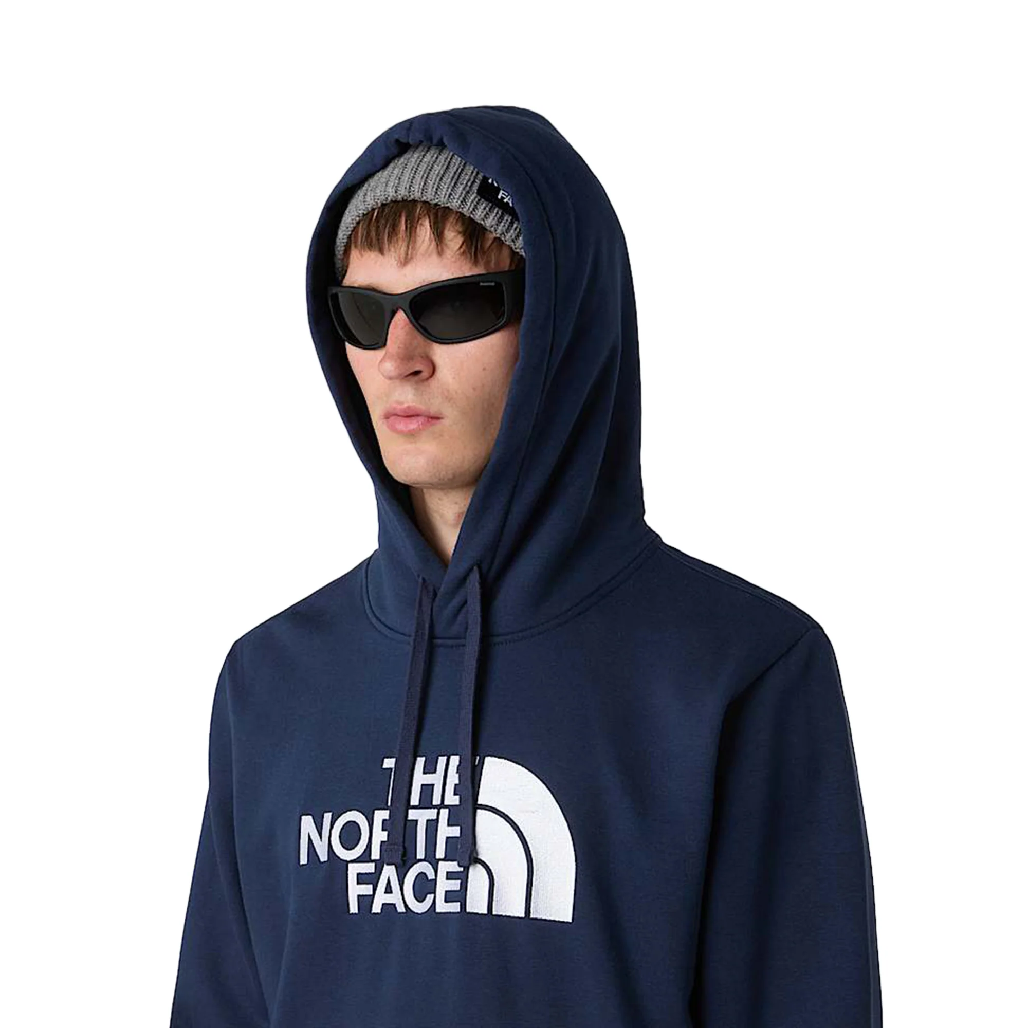 The North Face Drew Peak Pullover Hoodie Summit Navy - Image 3