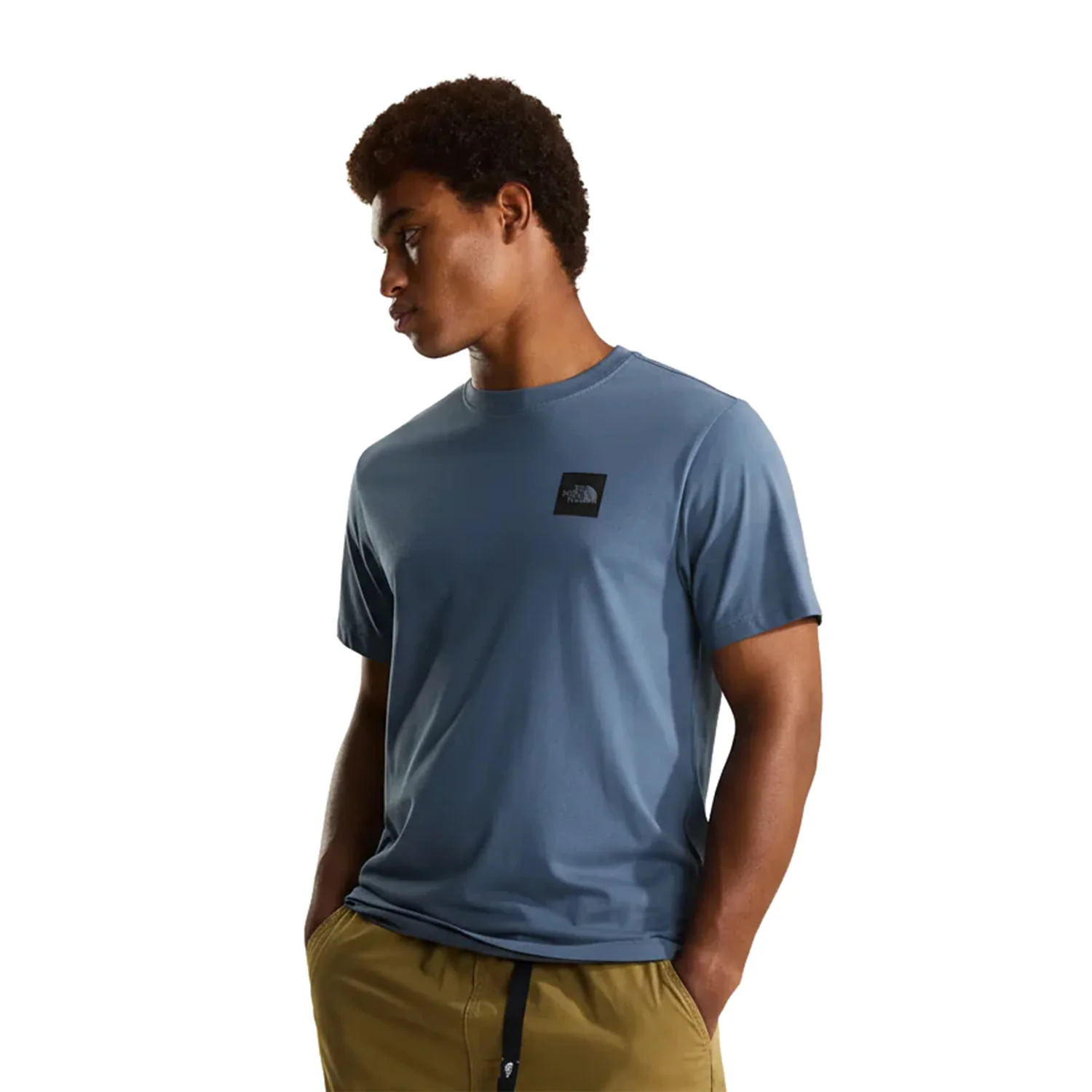 The North Face Evolution Box Half Dome Reg SS Tee Granite