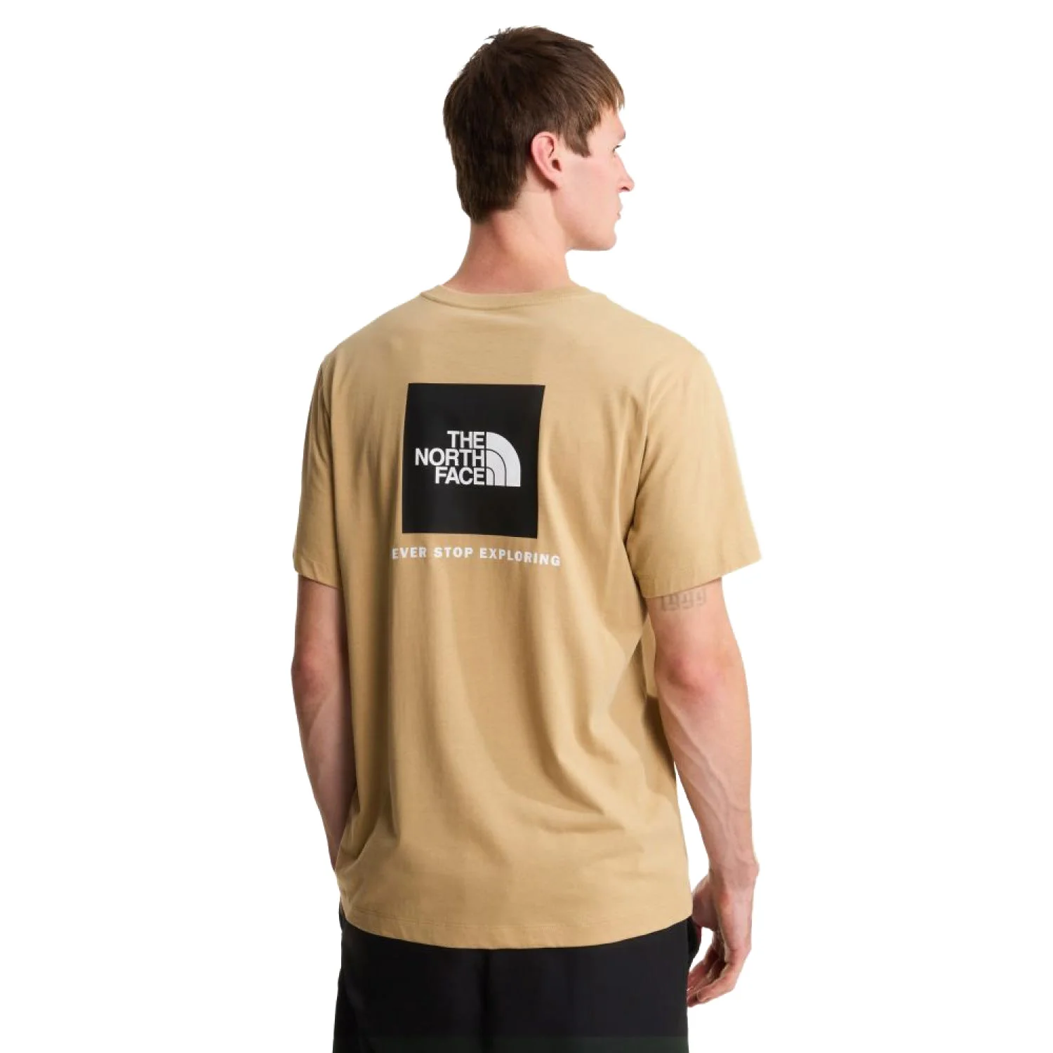 The North Face Evolution Box NSE Regular SS Tee Khaki Stone - Image 2