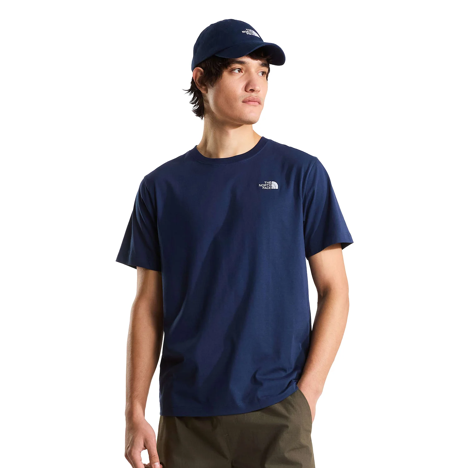 The North Face Evolution Simple Dome Regular SS Tee Navy