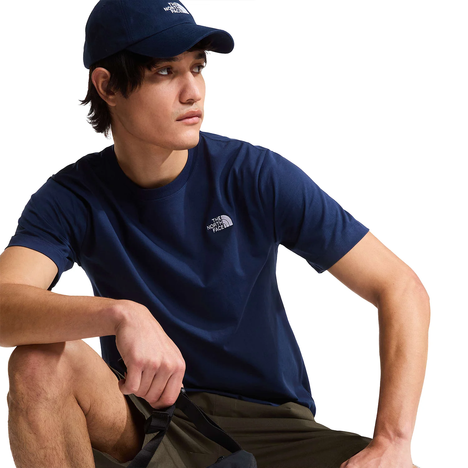 The North Face Evolution Simple Dome Regular SS Tee Navy - Image 4