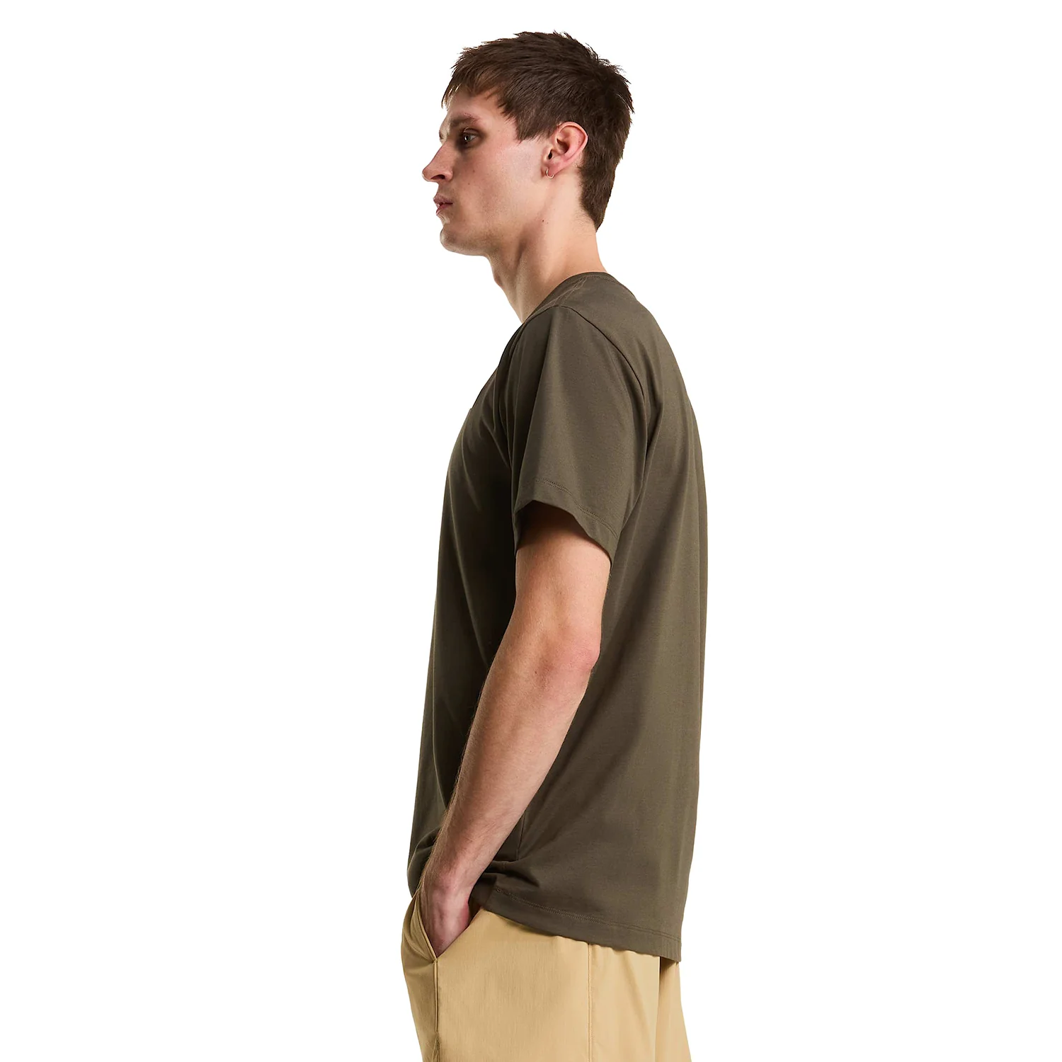 The North Face Evolution Simple Dome Regular SS Tee Taupe - Image 4