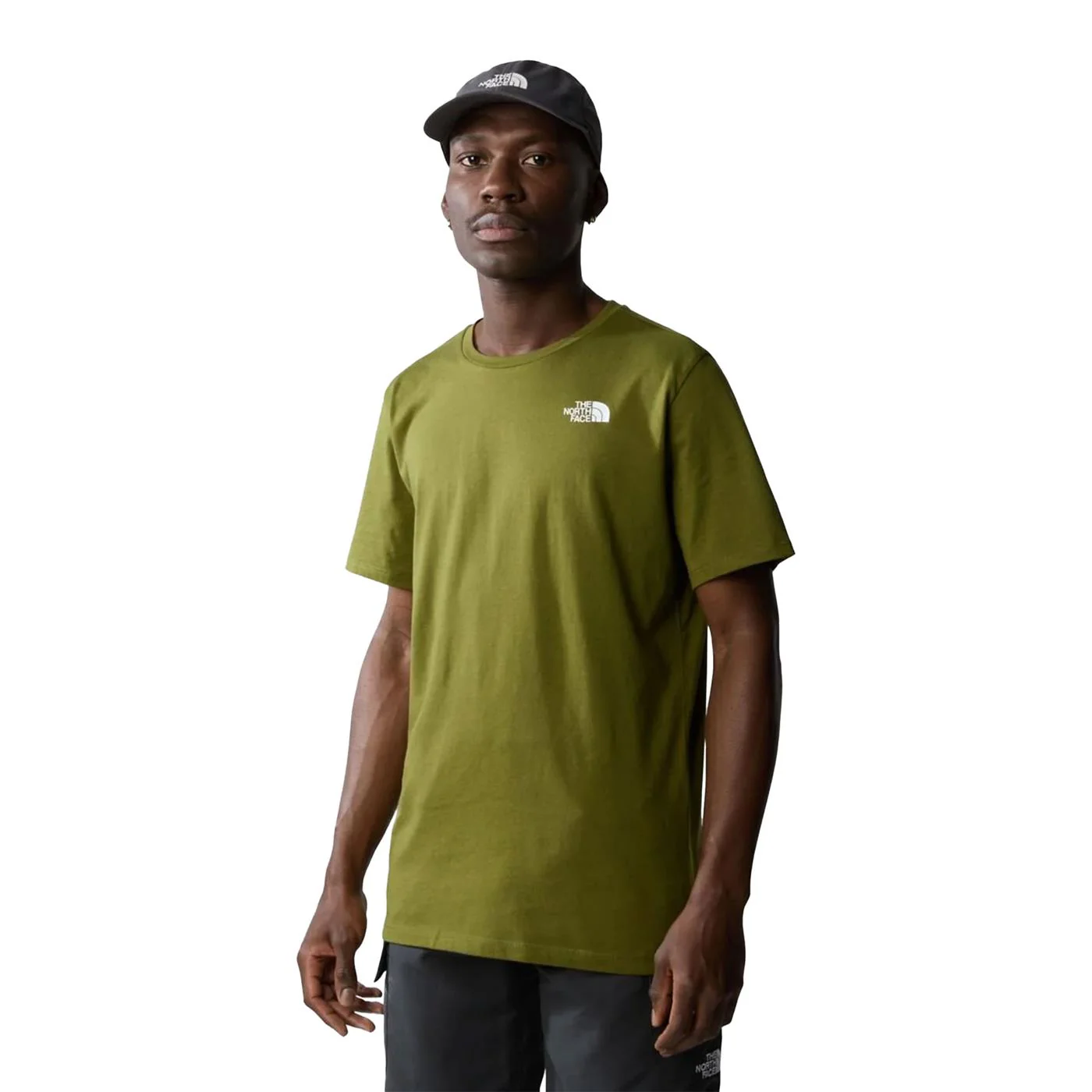 The North Face Foundation Mountain Lines Graphic Tee Forest