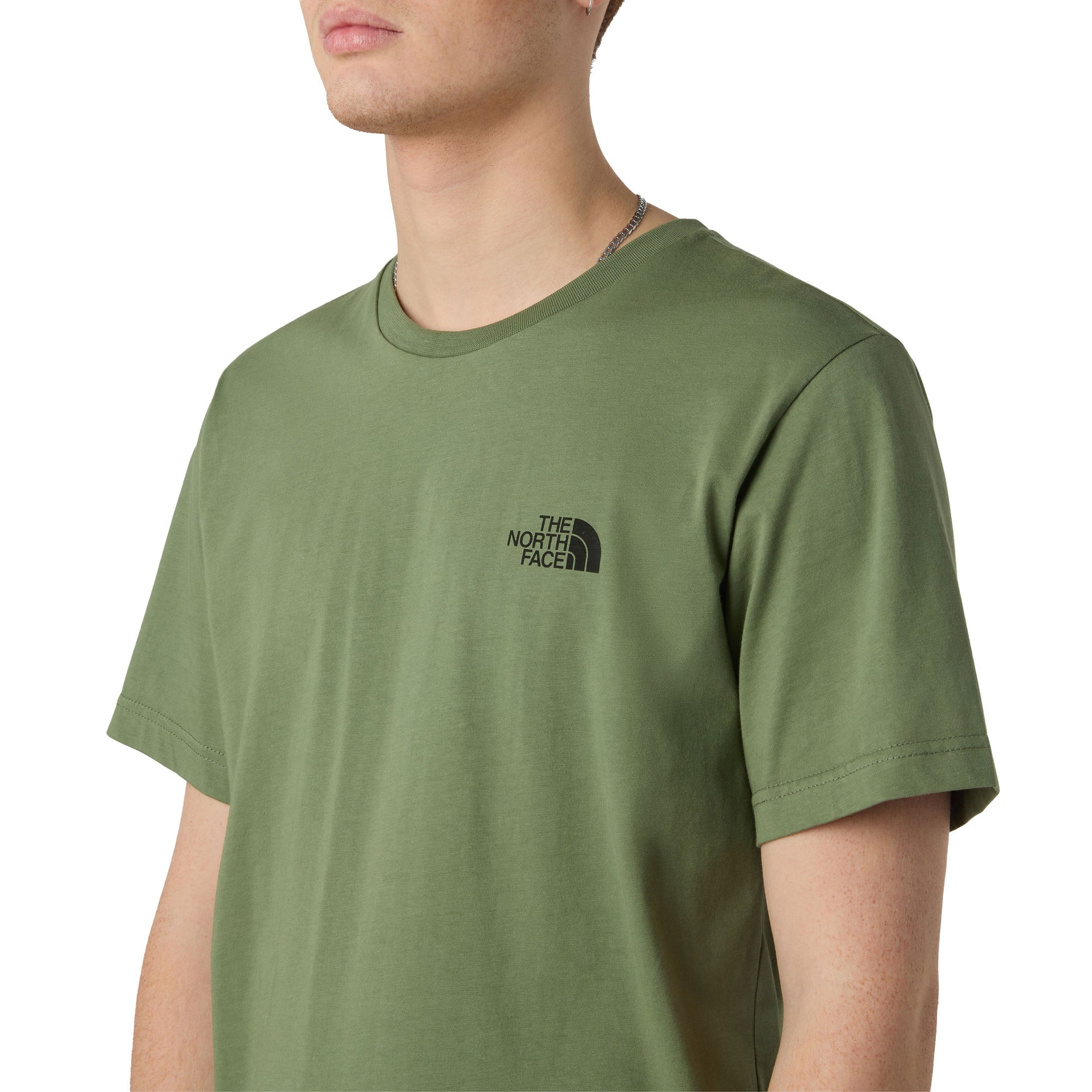 The North Face Half Dome Photo SS Tee Bark Mist - Image 4